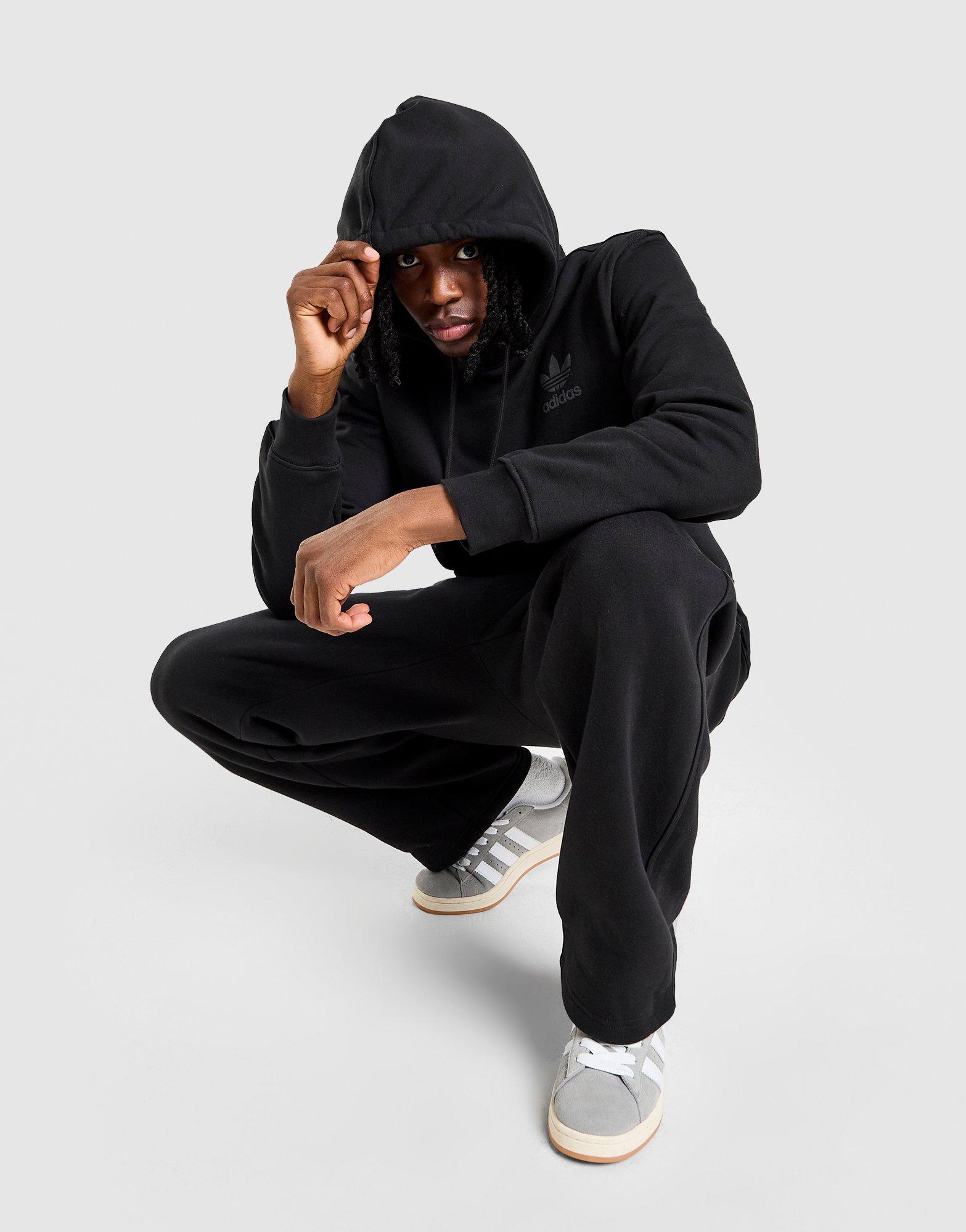 adidas Originals Felpa con Cappuccio Trefoil