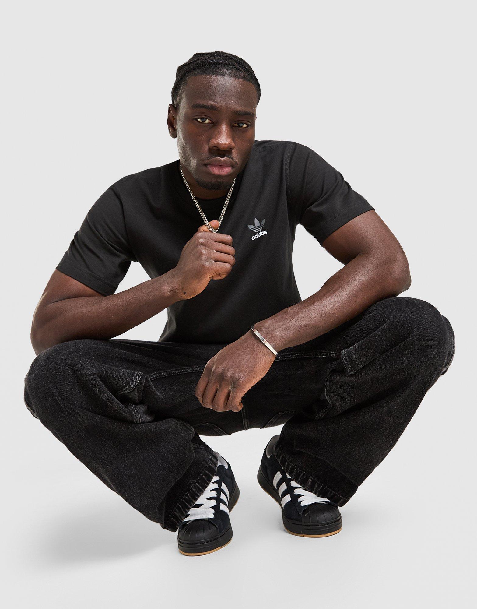 adidas Originals Maglietta Multi Colour Contrast Logo