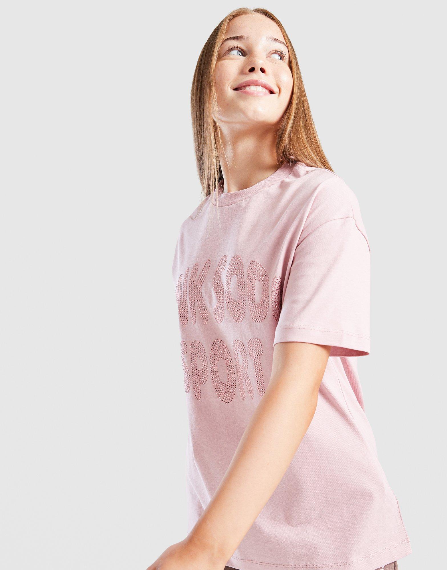 Pink Soda Sport Girls' Rhinestone T-Shirt Junior