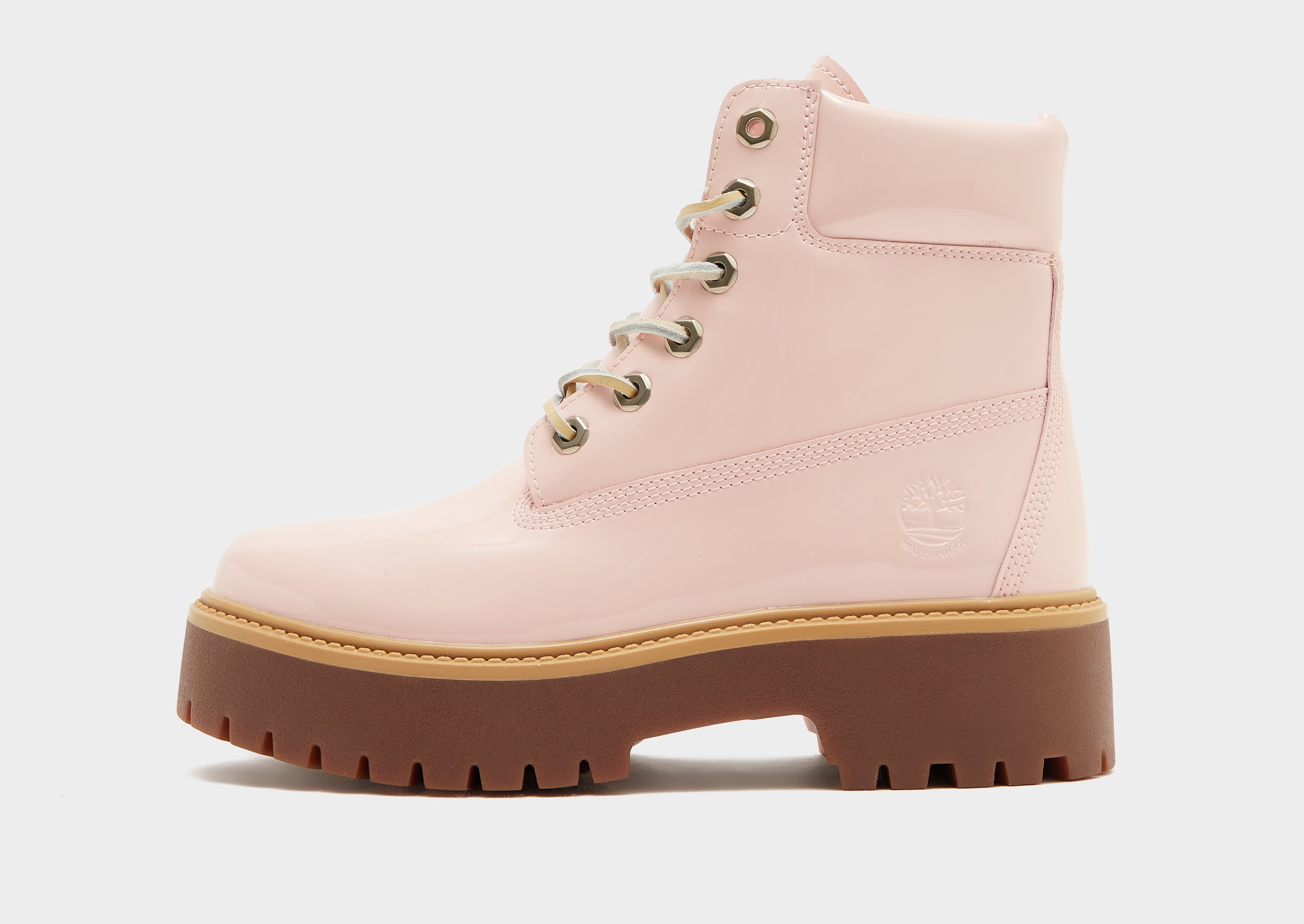 Pink Timberland Stone Street 6 Inch Boots Women's - JD Sports Global