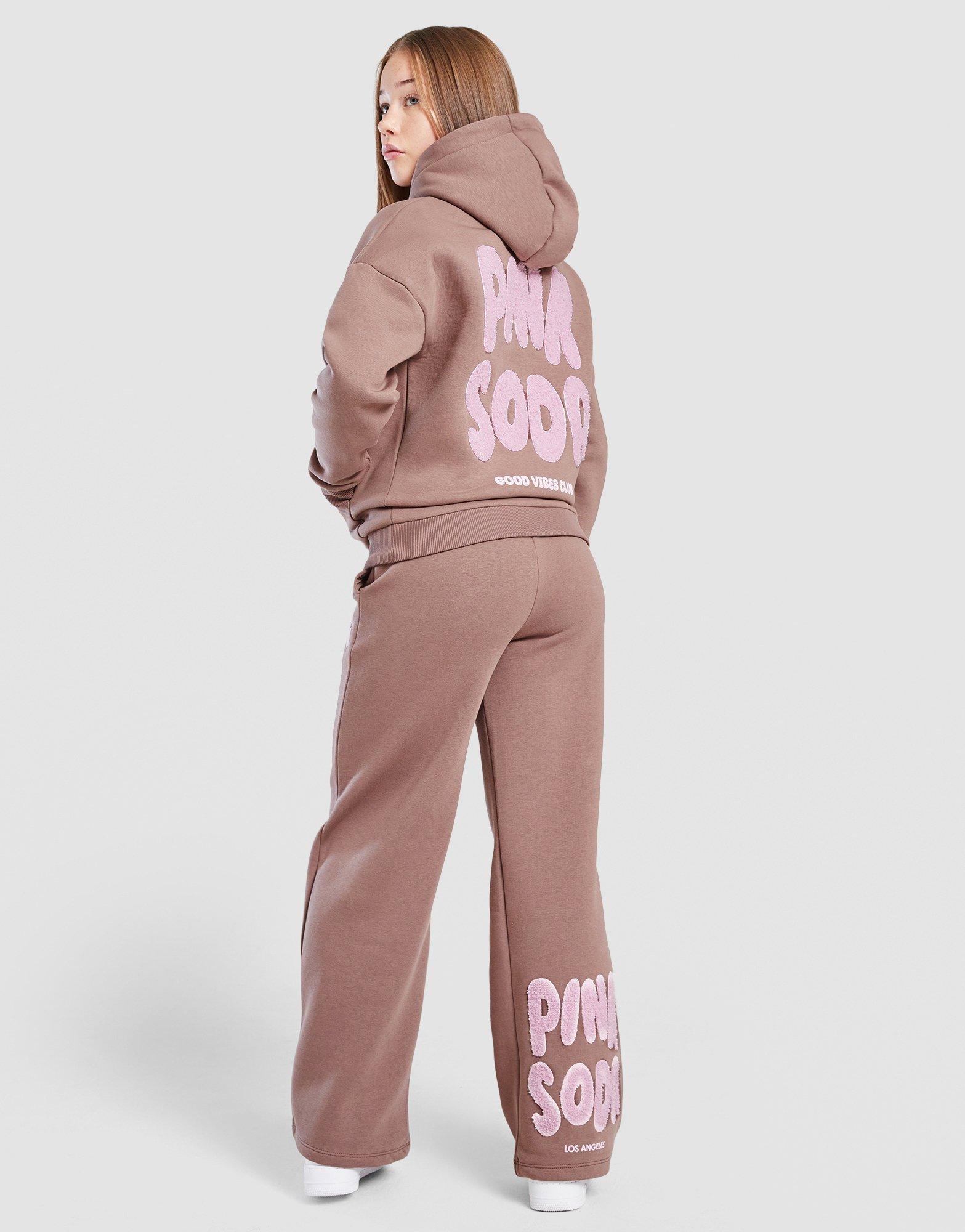 Pink Soda Sport Girls' Mix Overhead Hoodie Junior