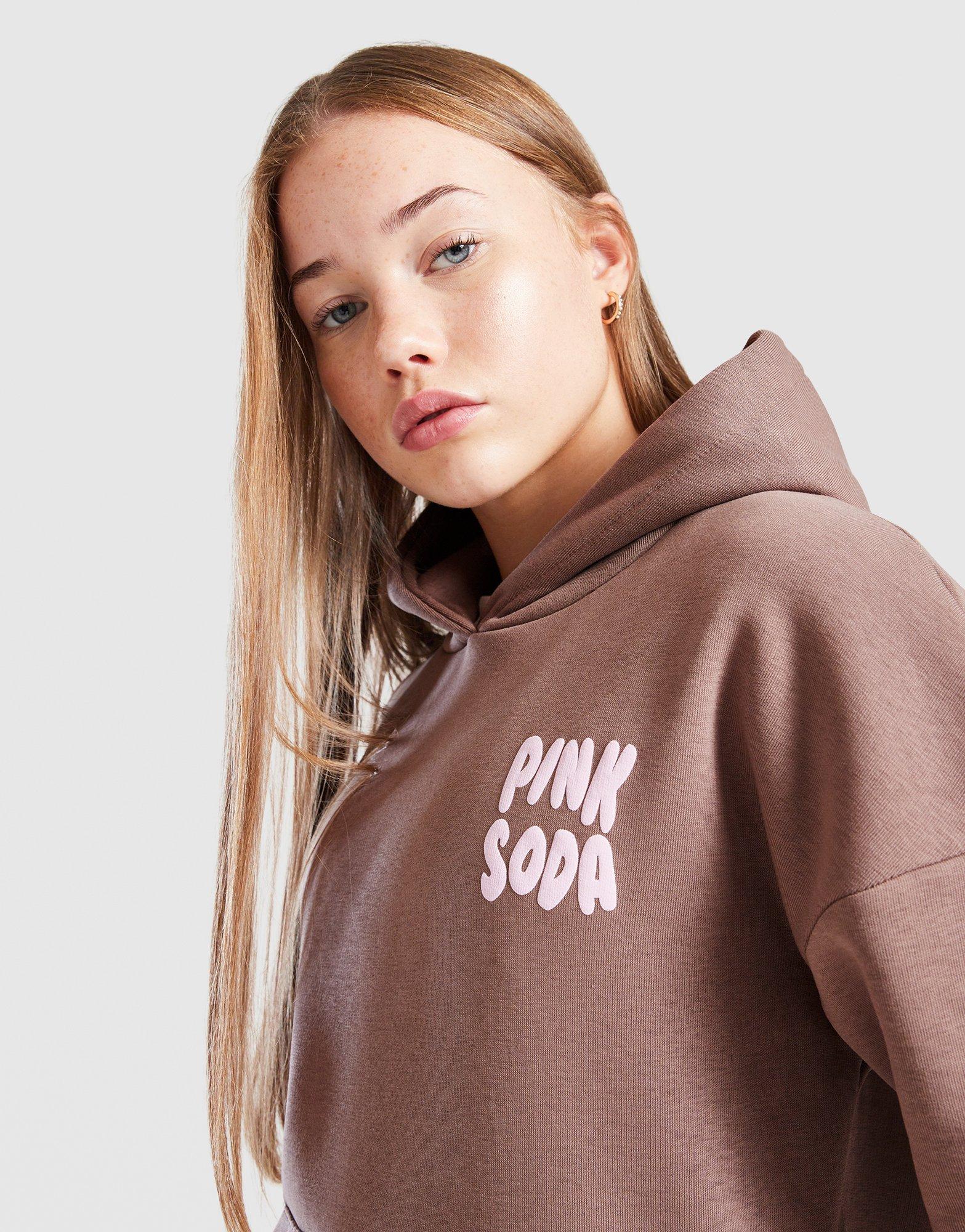 Pink Soda Sport Girls' Mix Overhead Hoodie Junior