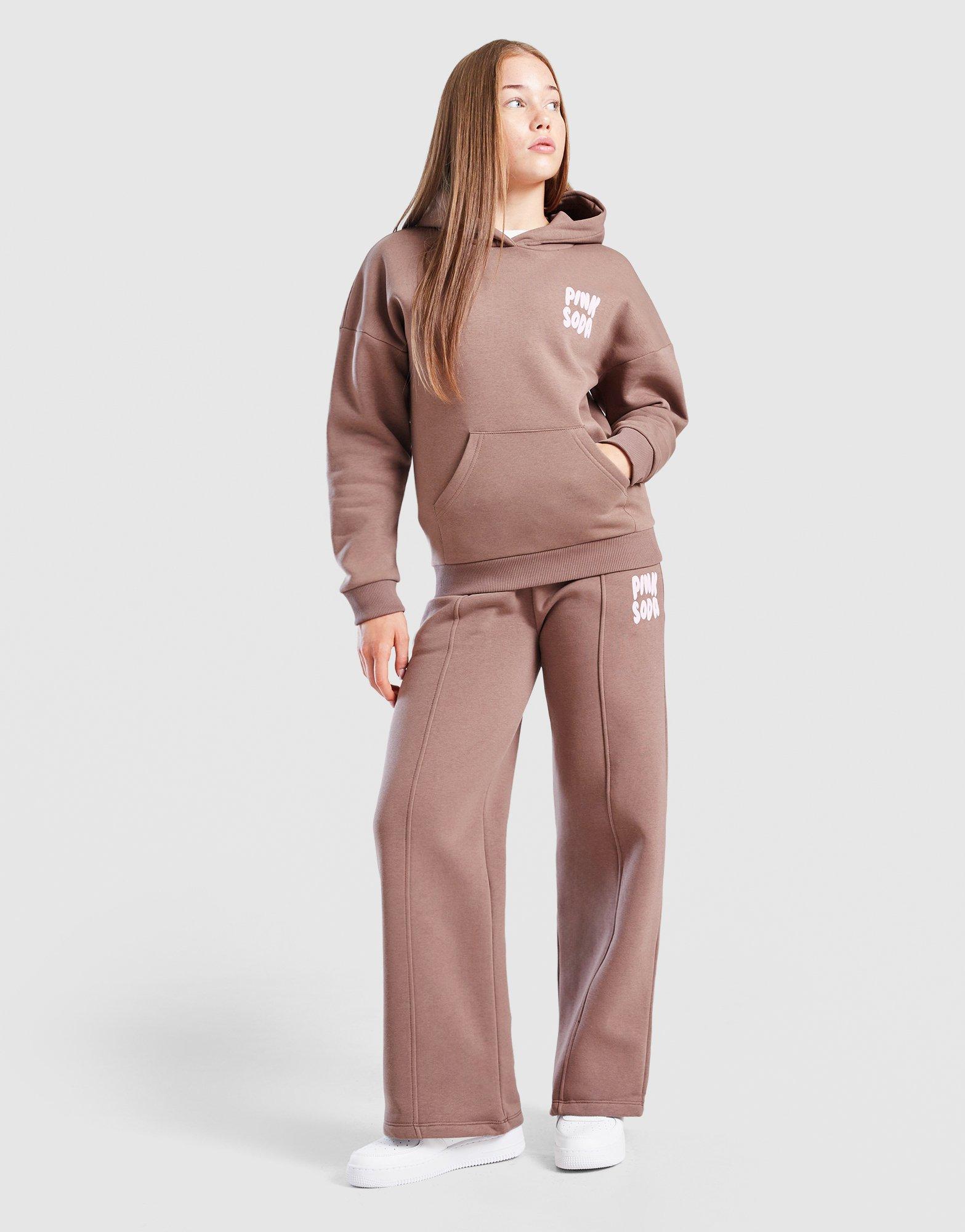 Pink Soda Sport Girls' Mix Overhead Hoodie Junior
