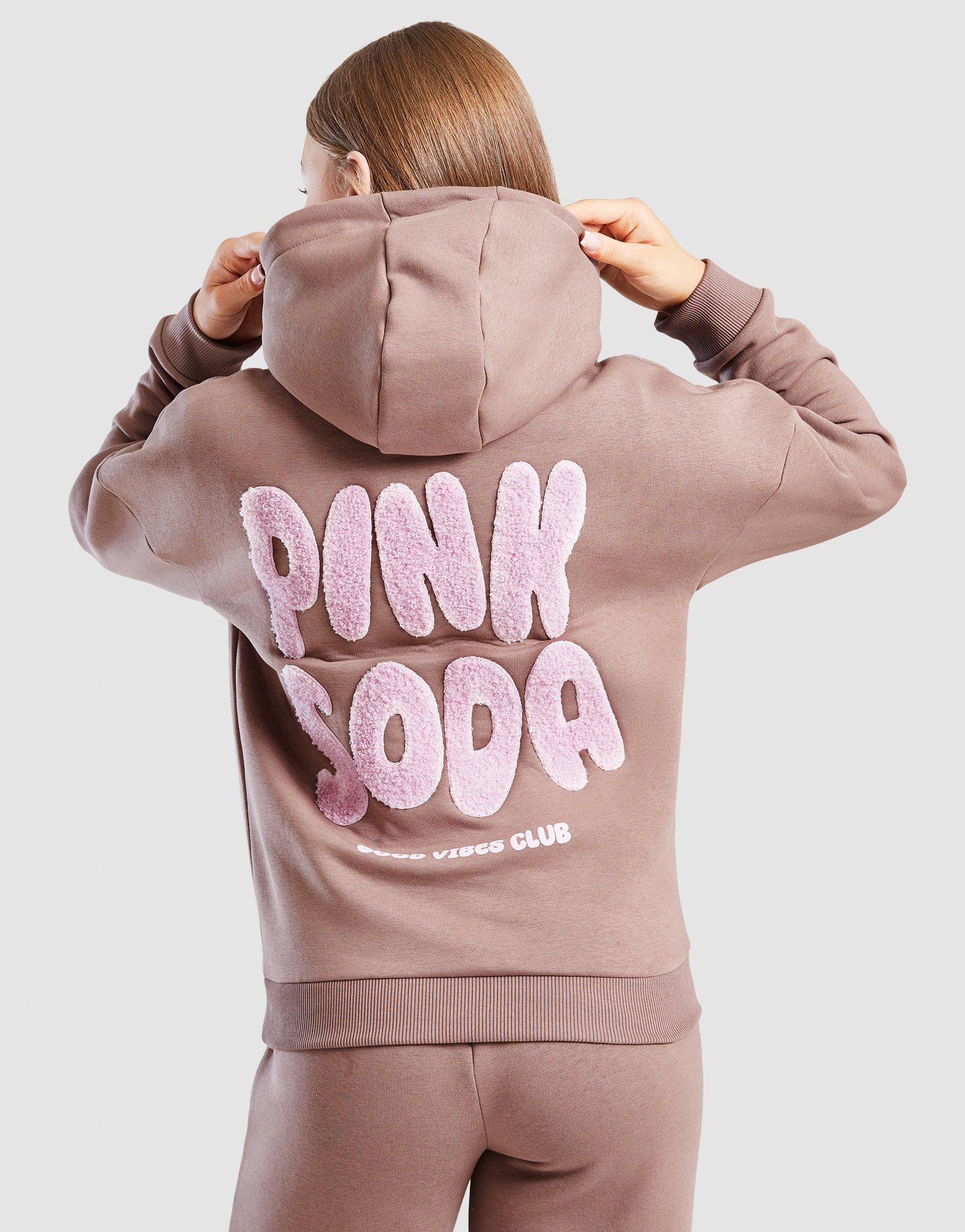 Pink Soda Sport Girls' Mix Overhead Hoodie Junior