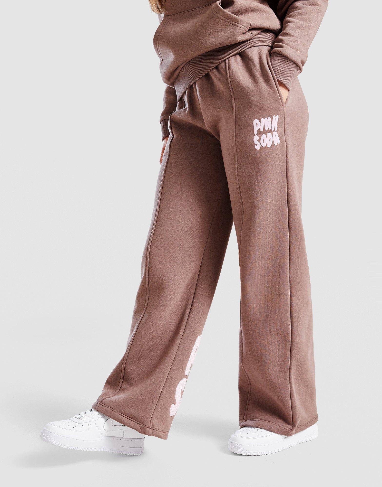 Pink Soda Sport Girls' Mix Twill Joggers Junior