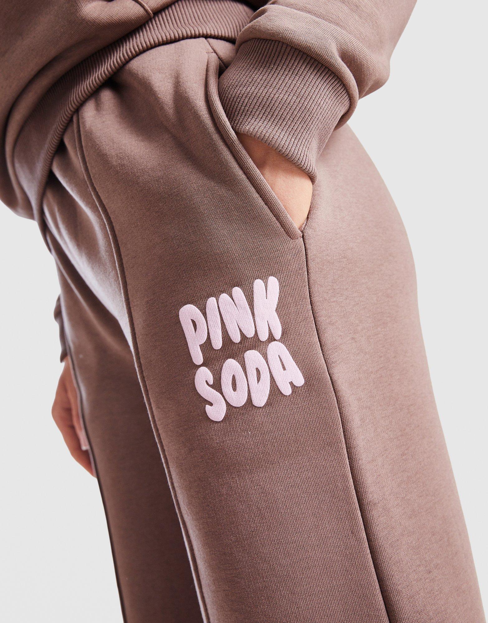 Pink Soda Sport Girls' Mix Twill Joggers Junior