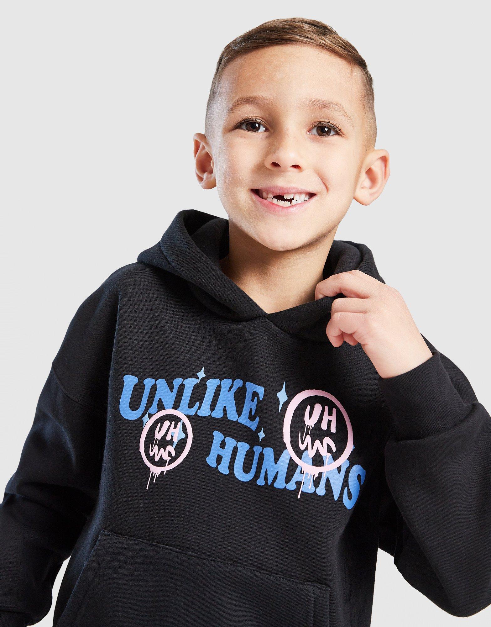 Unlike Humans Smile Overhead Tracksuit Children