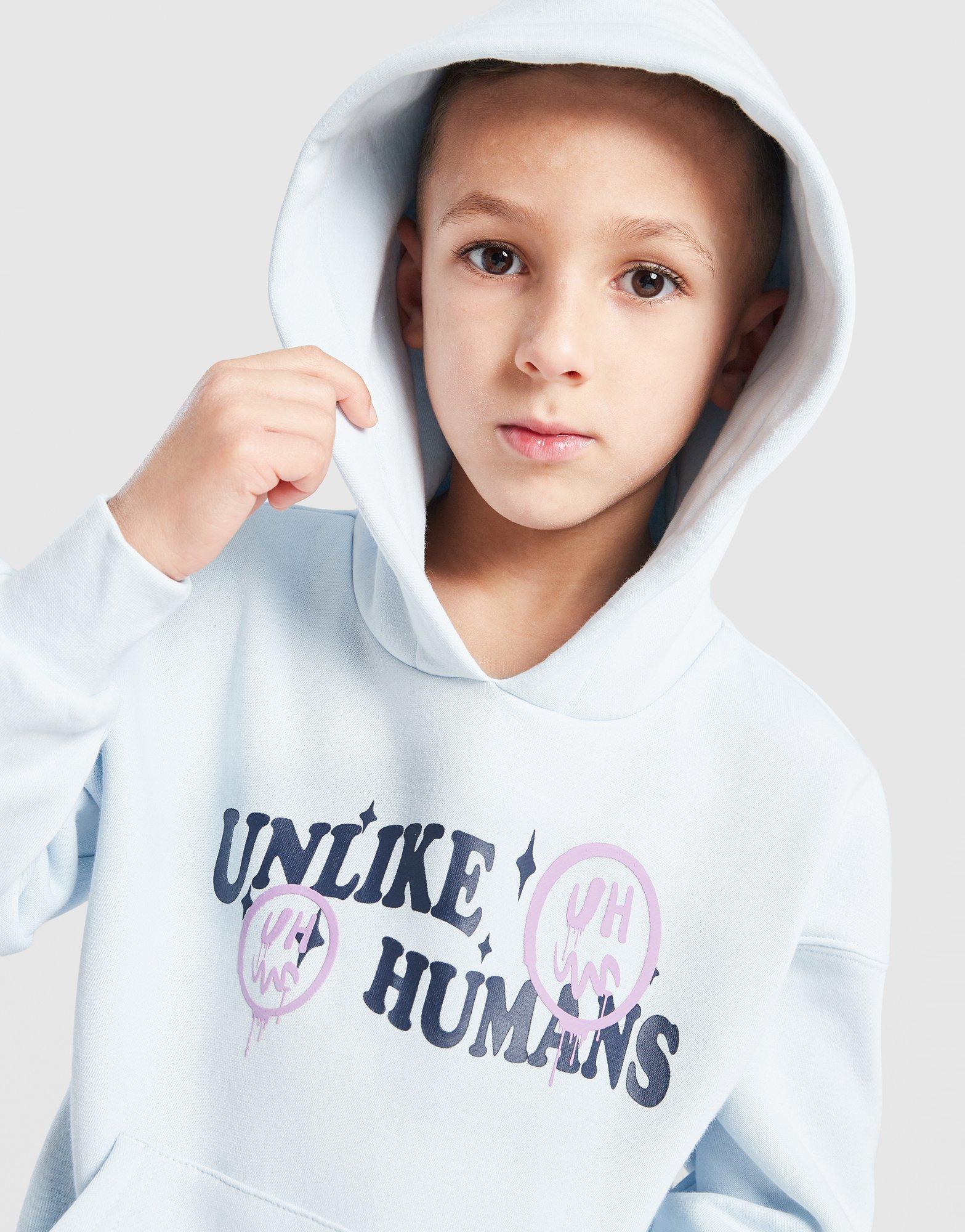 Unlike Humans Smile Overhead Tracksuit Children