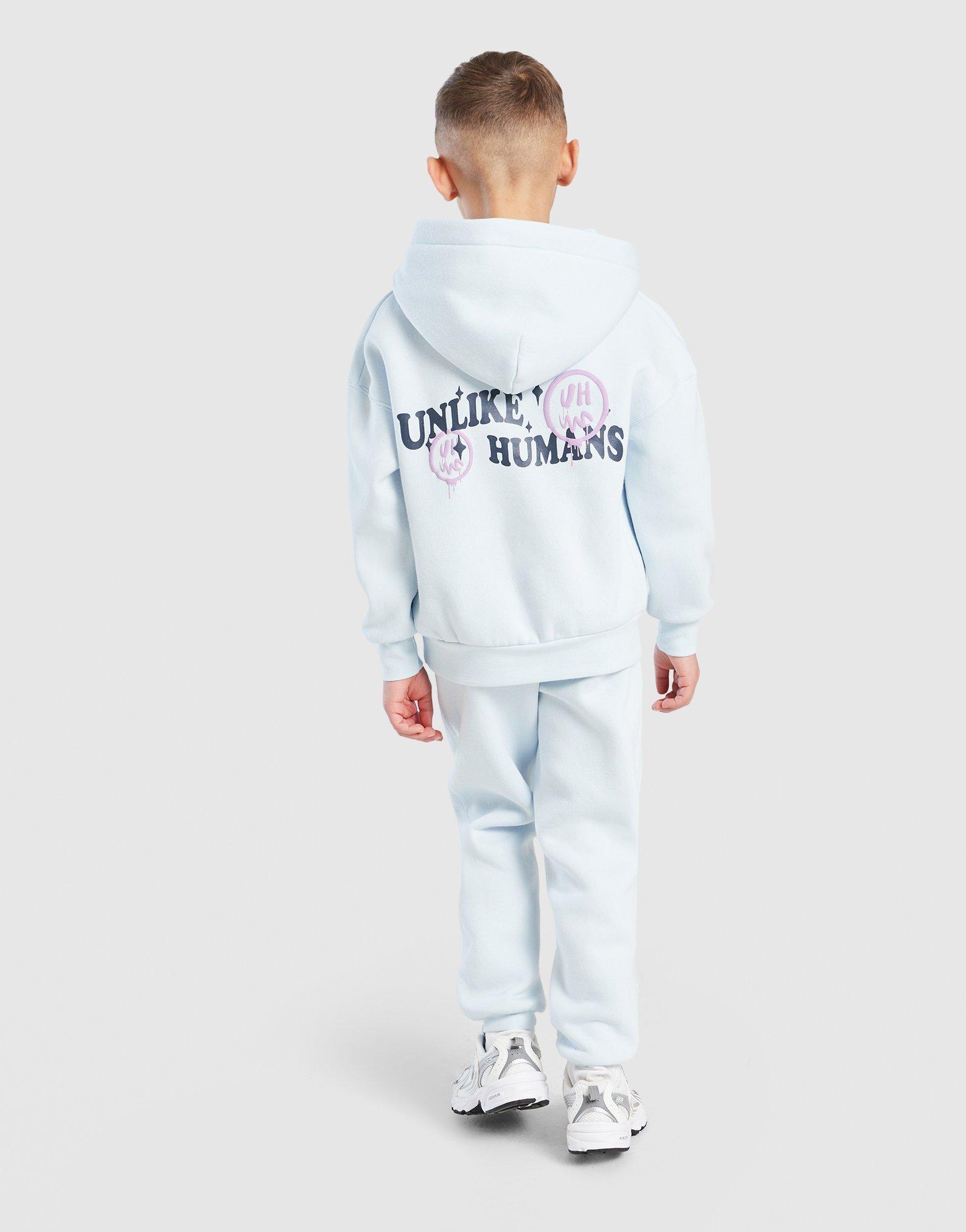 Unlike Humans Smile Overhead Tracksuit Children