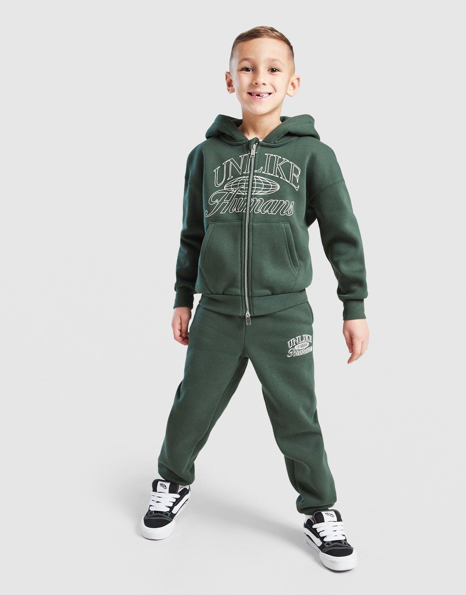 Unlike Humans Inter Full Zip Tracksuit Children