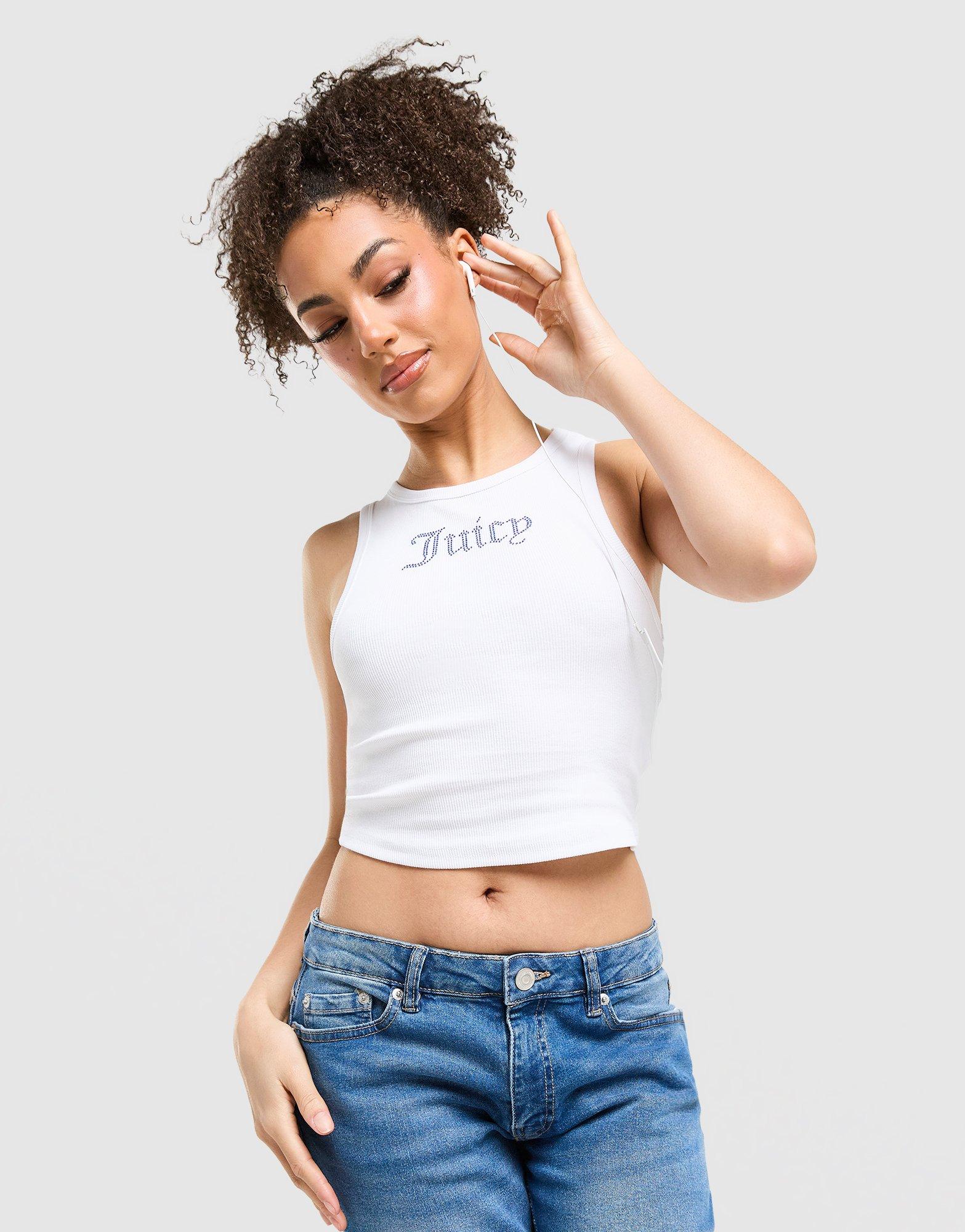 JUICY COUTURE Canotta Rib Diamante