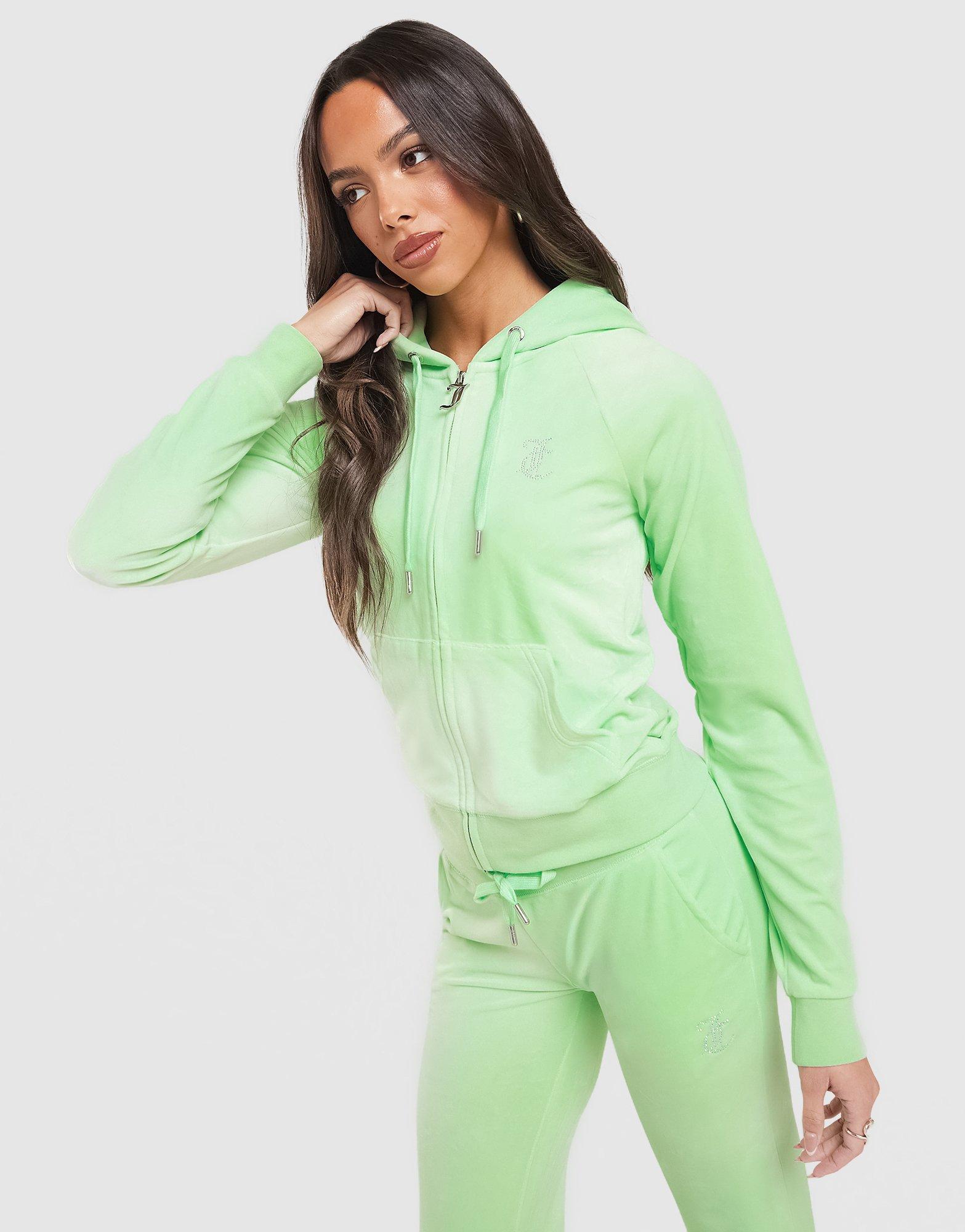 JUICY COUTURE Script Diamante Heart Hoodie