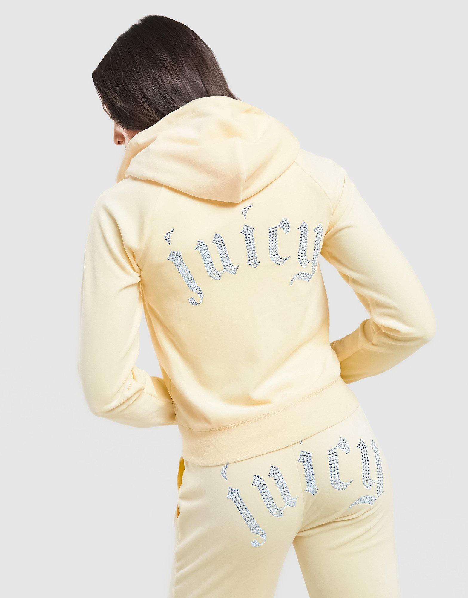 JUICY COUTURE Logo Diamante Hoodie