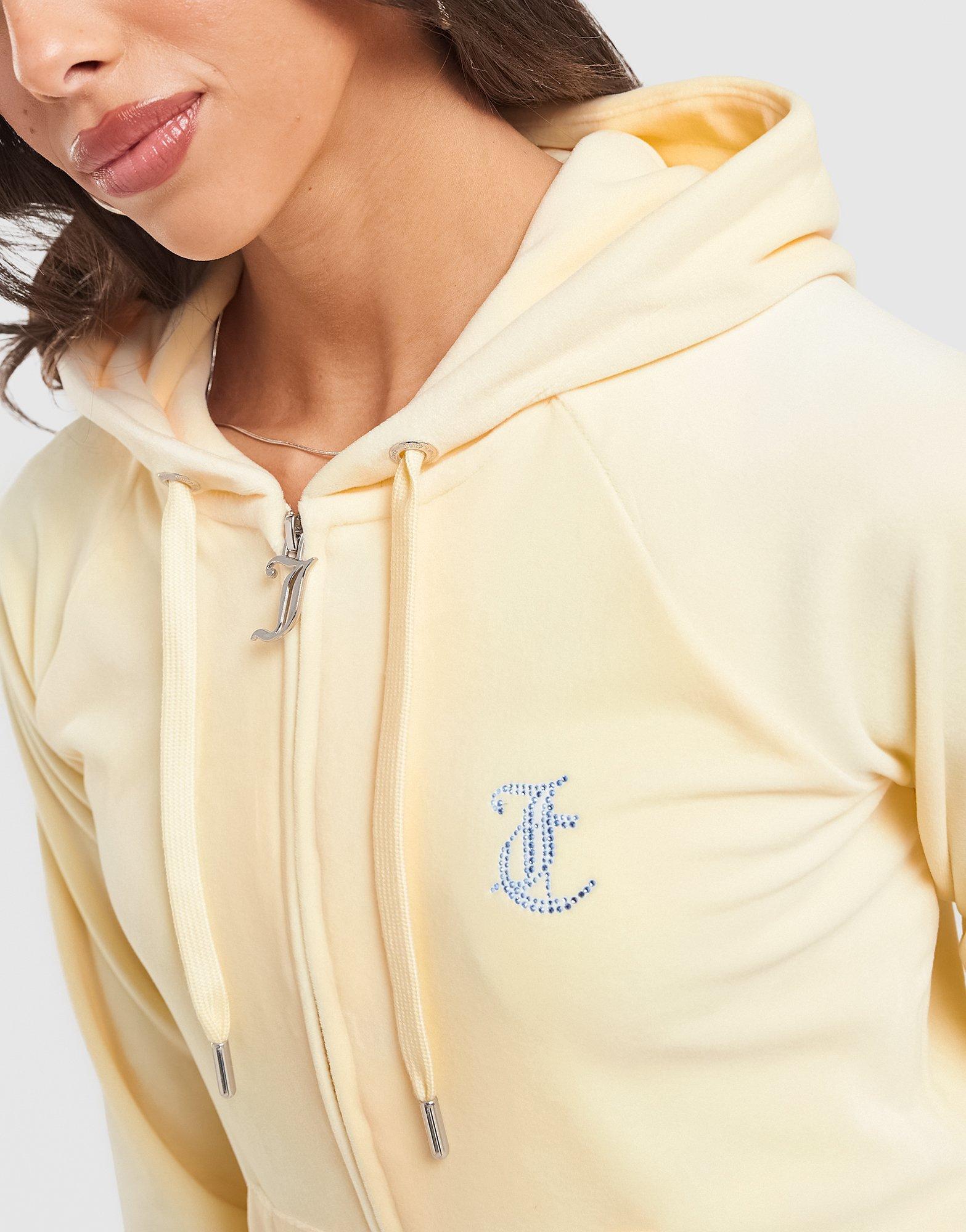 JUICY COUTURE Logo Diamante Hoodie