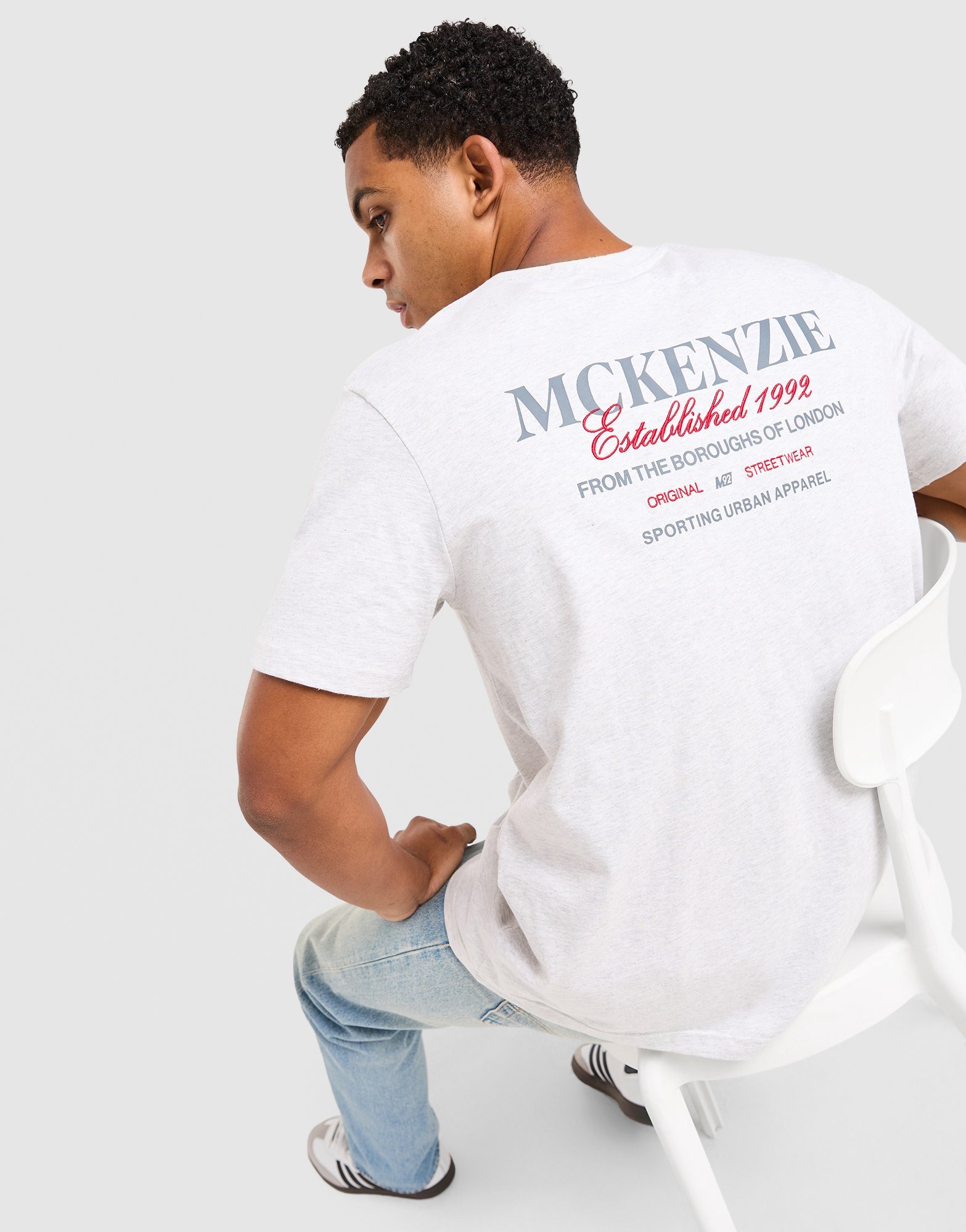 Grey McKenzie Type T-Shirt - JD Sports Global