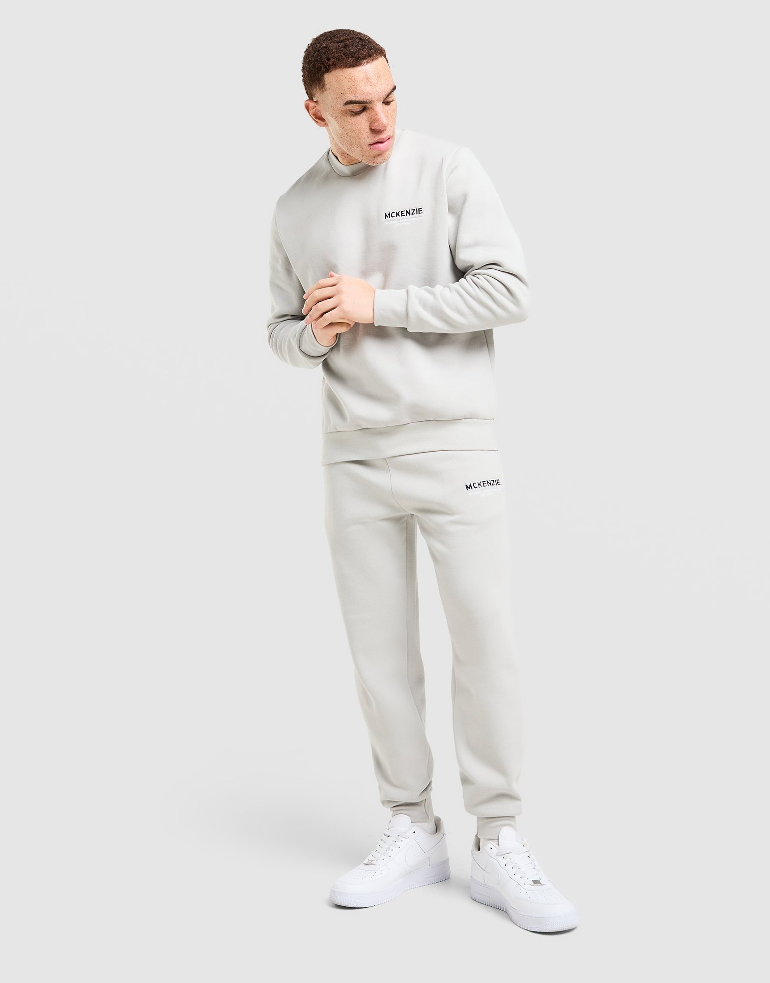 Grey McKenzie Elsted Crew Tracksuit | JD Sports UK