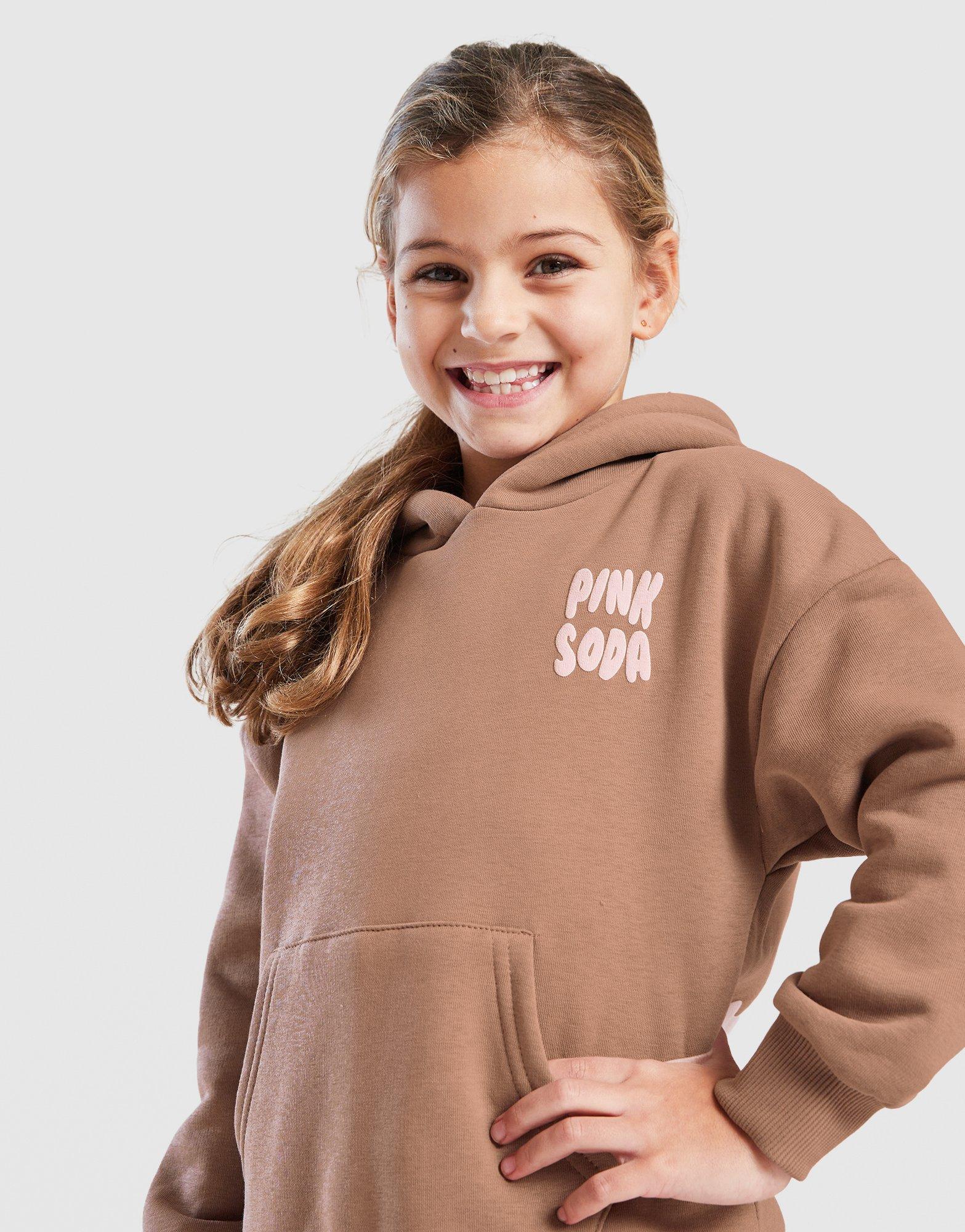 Pink Soda Sport Girls' Mix Hoodie Tracksuit Children