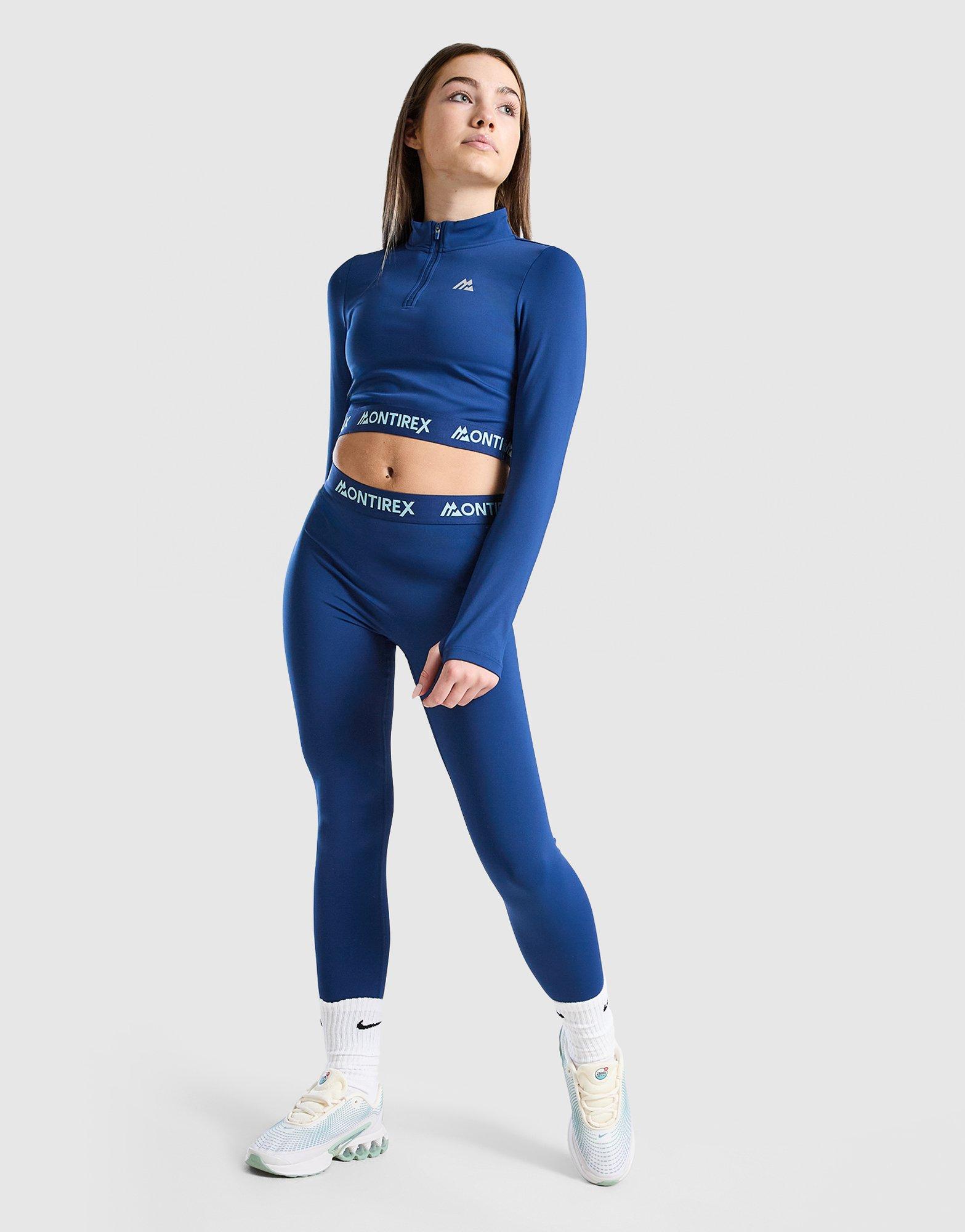 MONTIREX Girls' Icon 1/4 Zip Top Junior