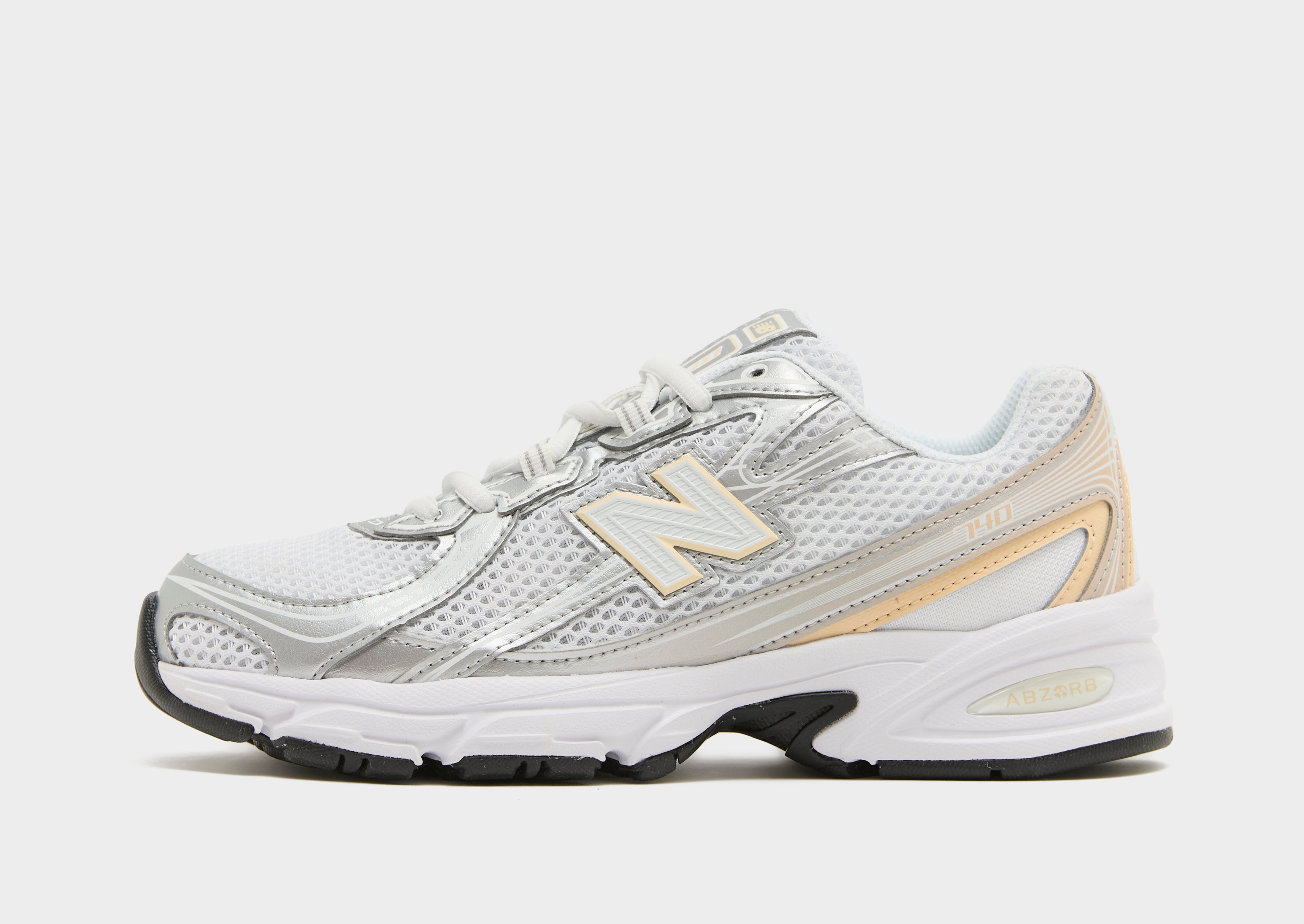 White New Balance 740 Junior - JD Sports Global