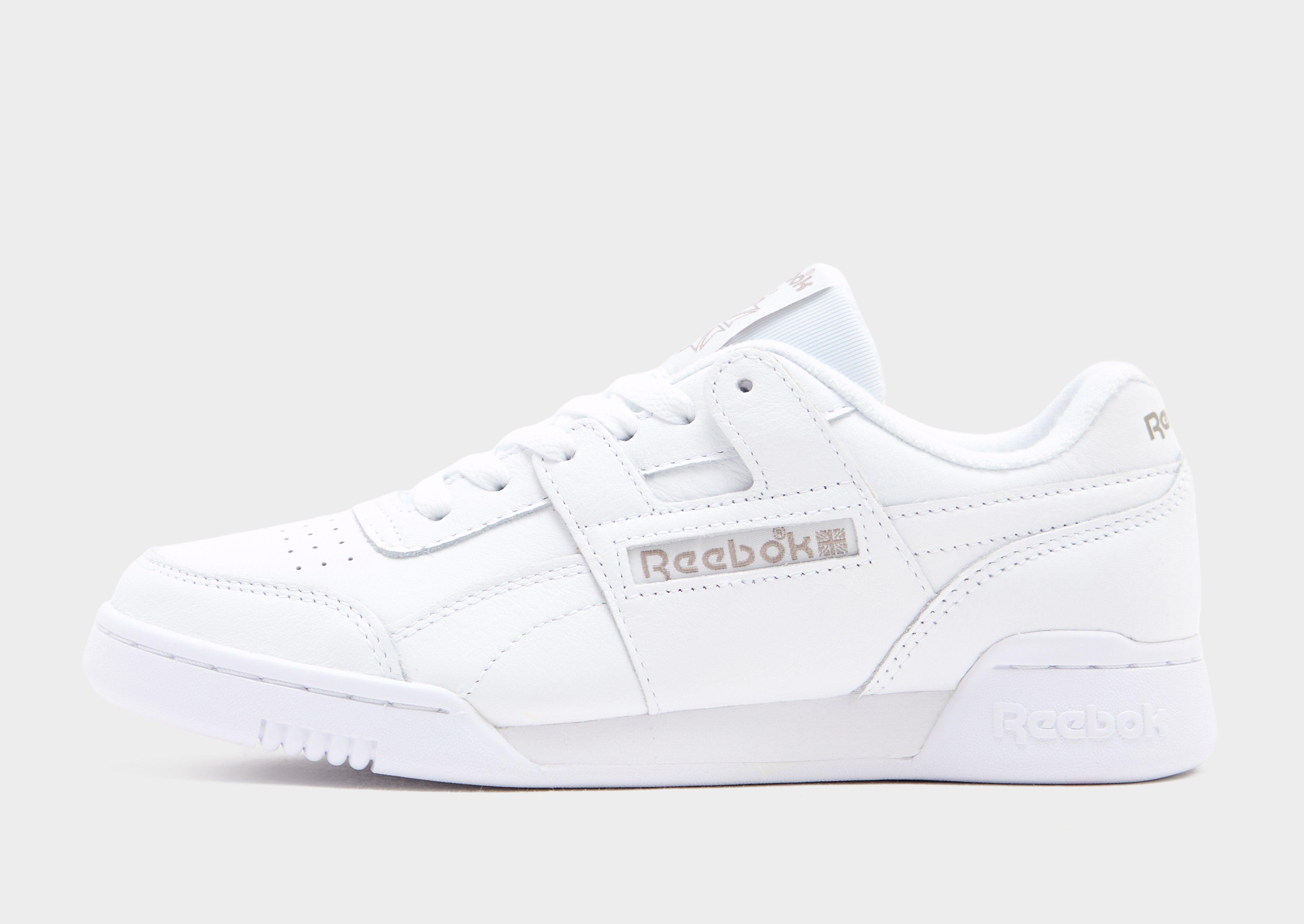 White Reebok Workout Plus Women's | JD Sports UK