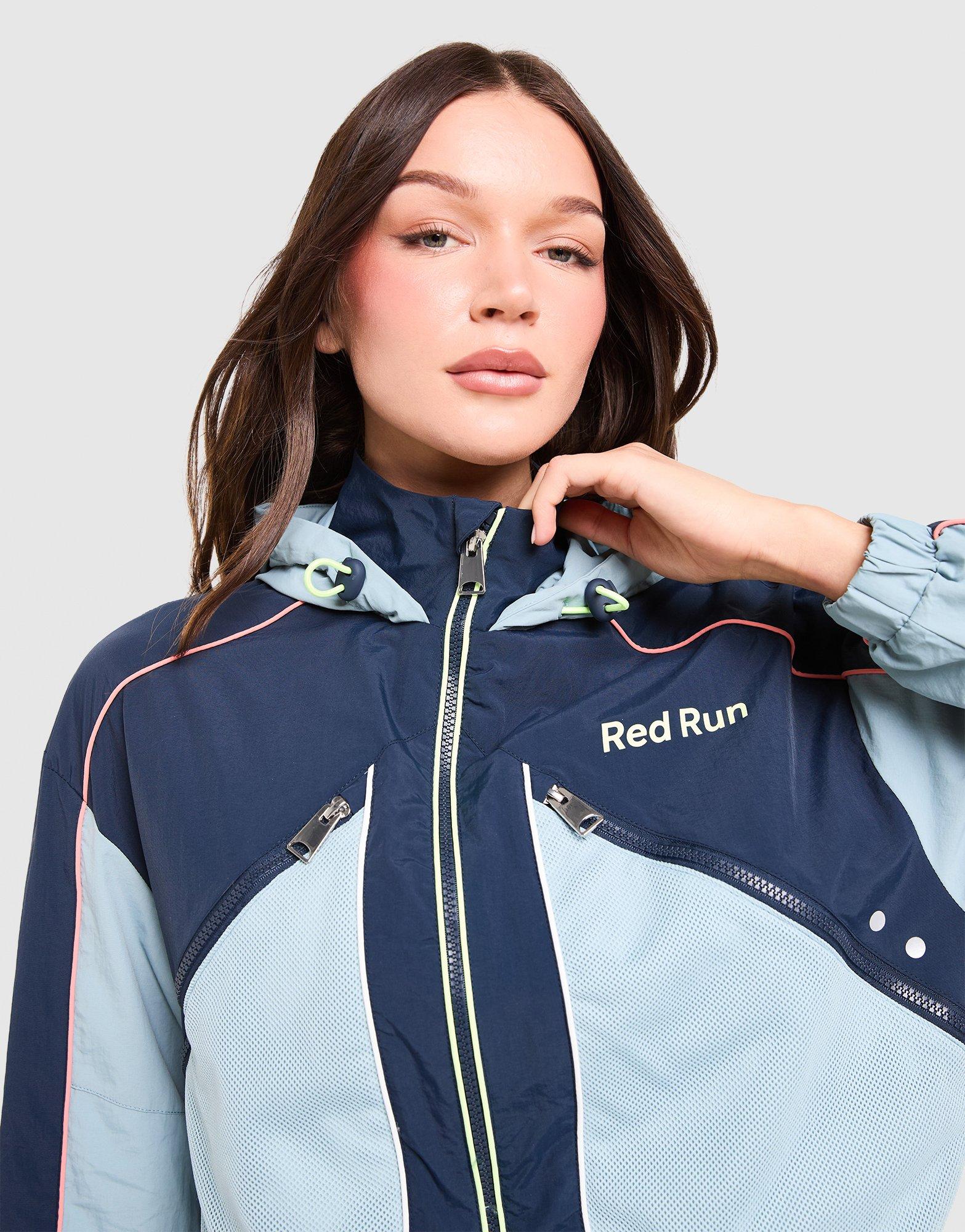 Red Run Activewear Azure Nylon Track Top