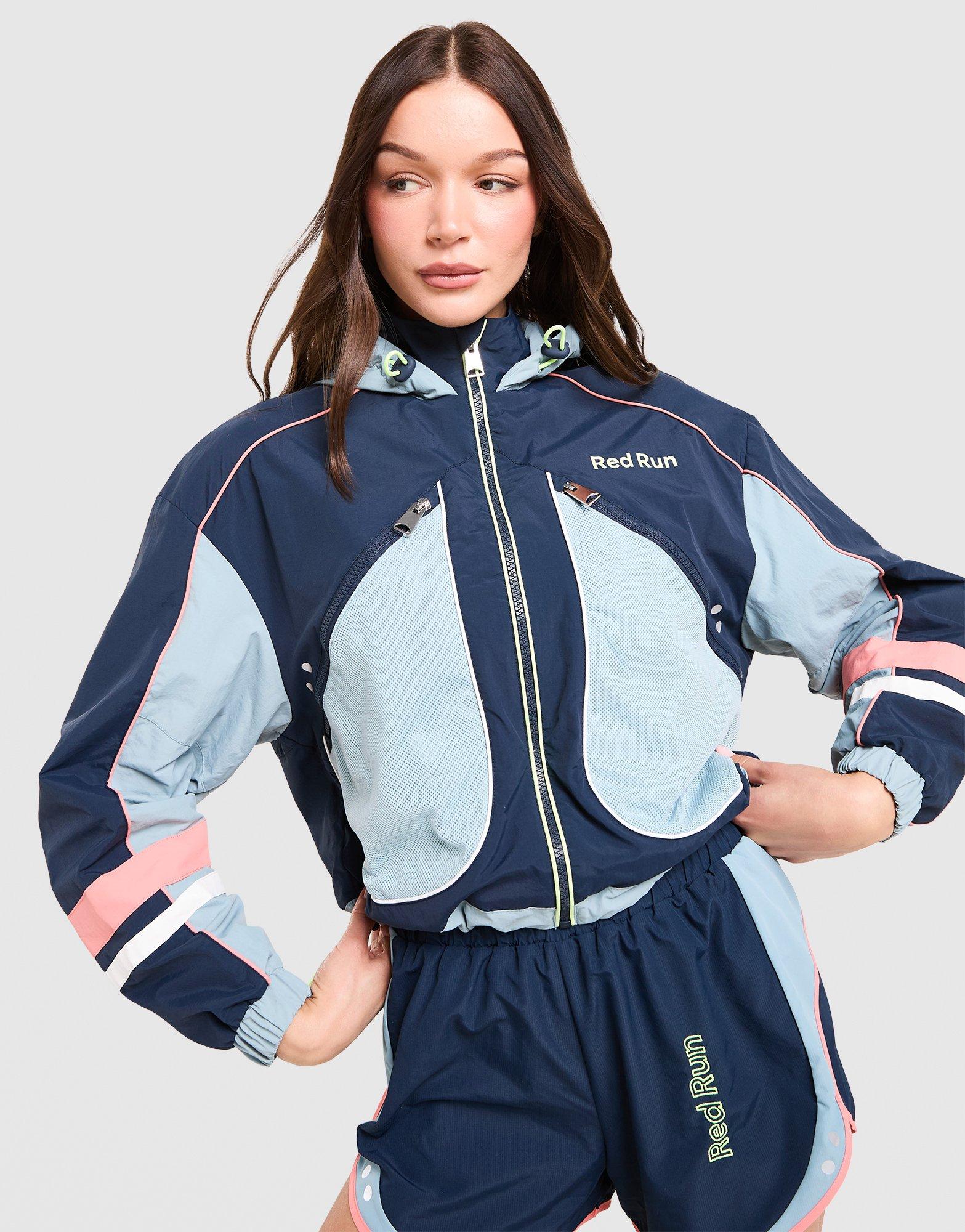 Red Run Activewear Azure Nylon Track Top