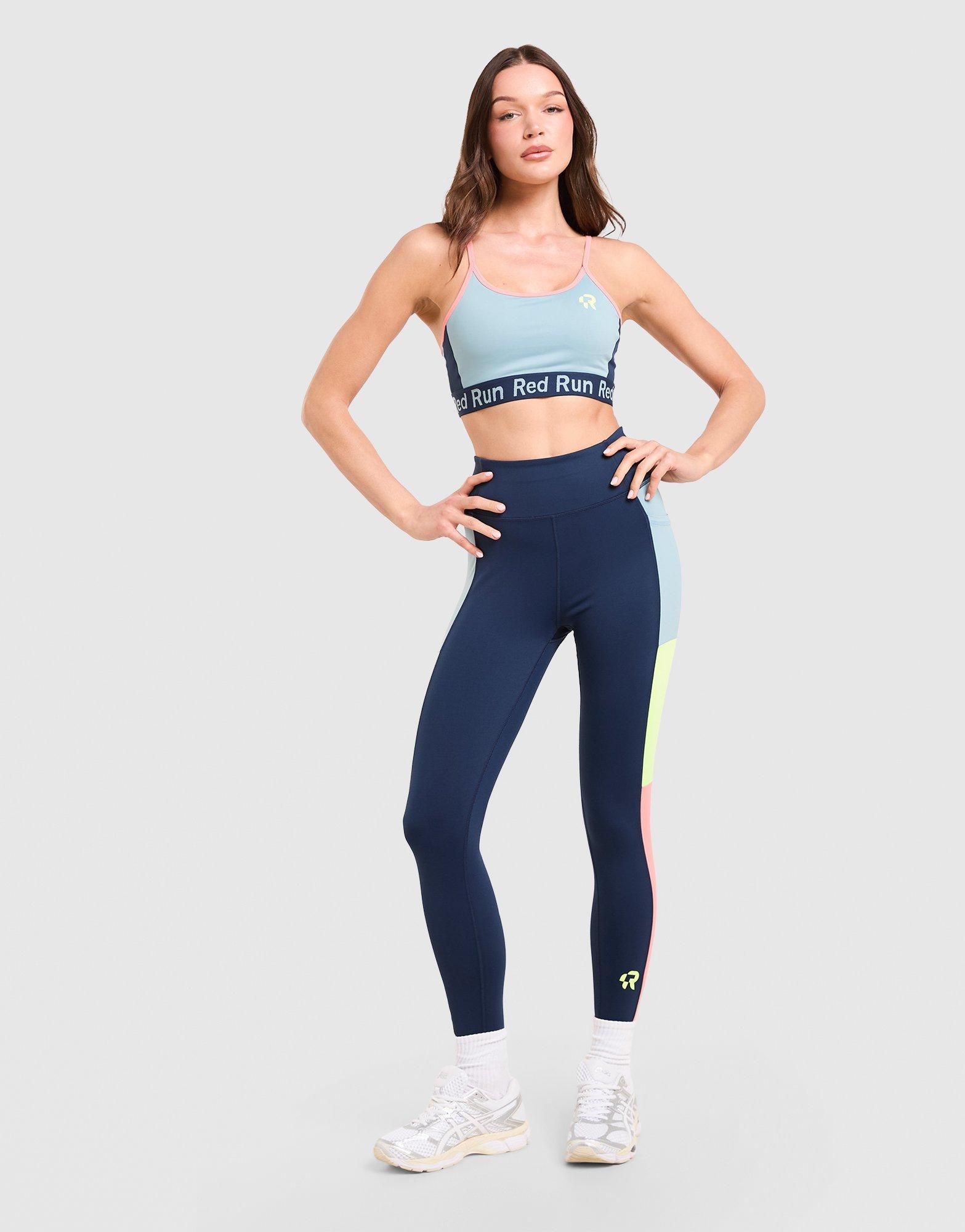Red Run Activewear Azure Strappy Sports Bra