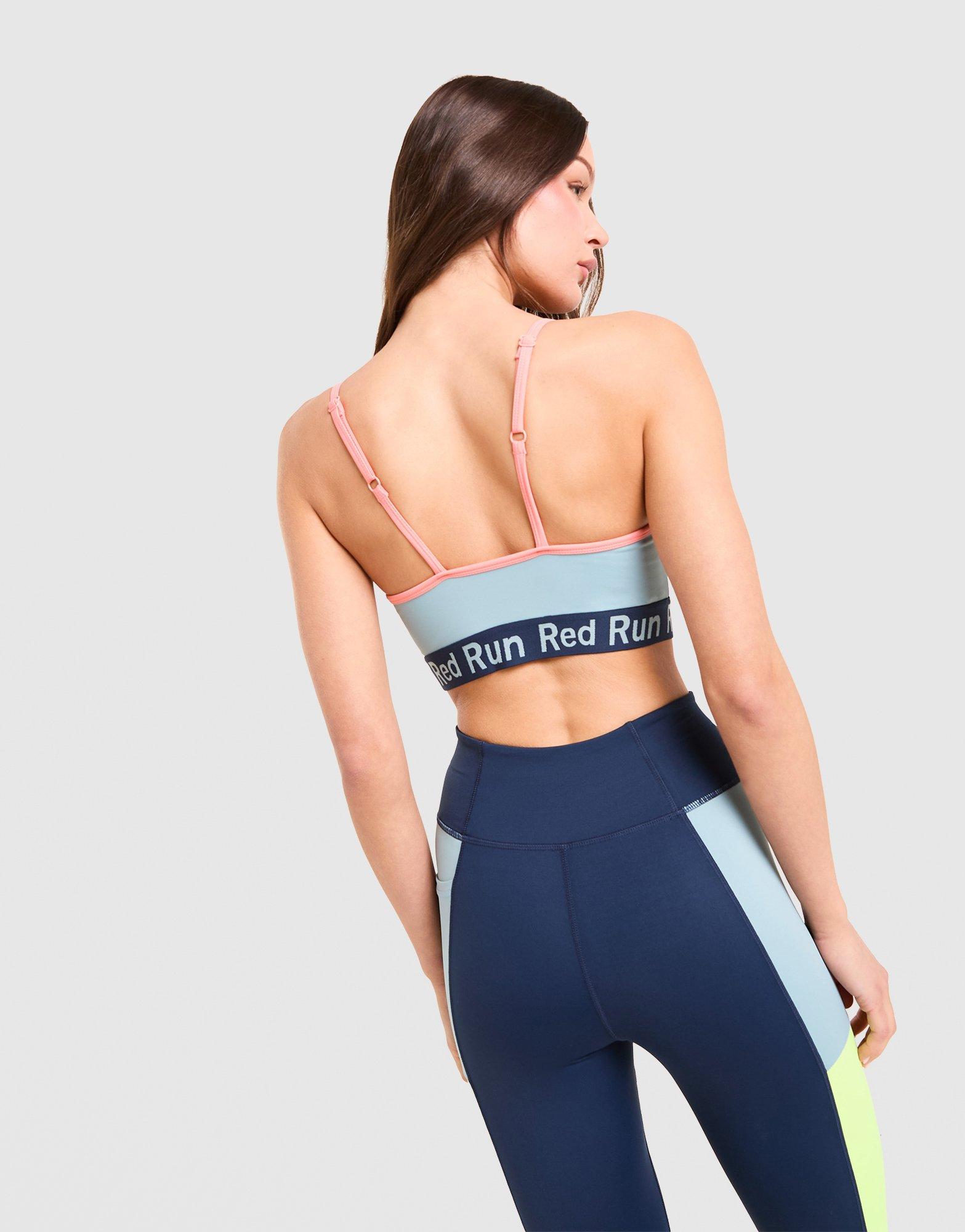 Red Run Activewear Azure Strappy Sports Bra
