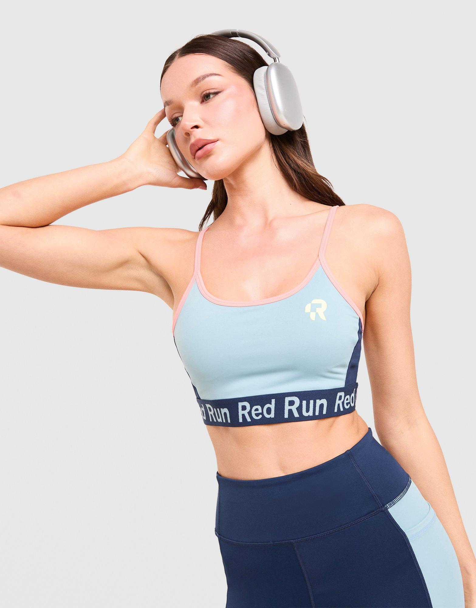 Red Run Activewear Azure Strappy Sports Bra