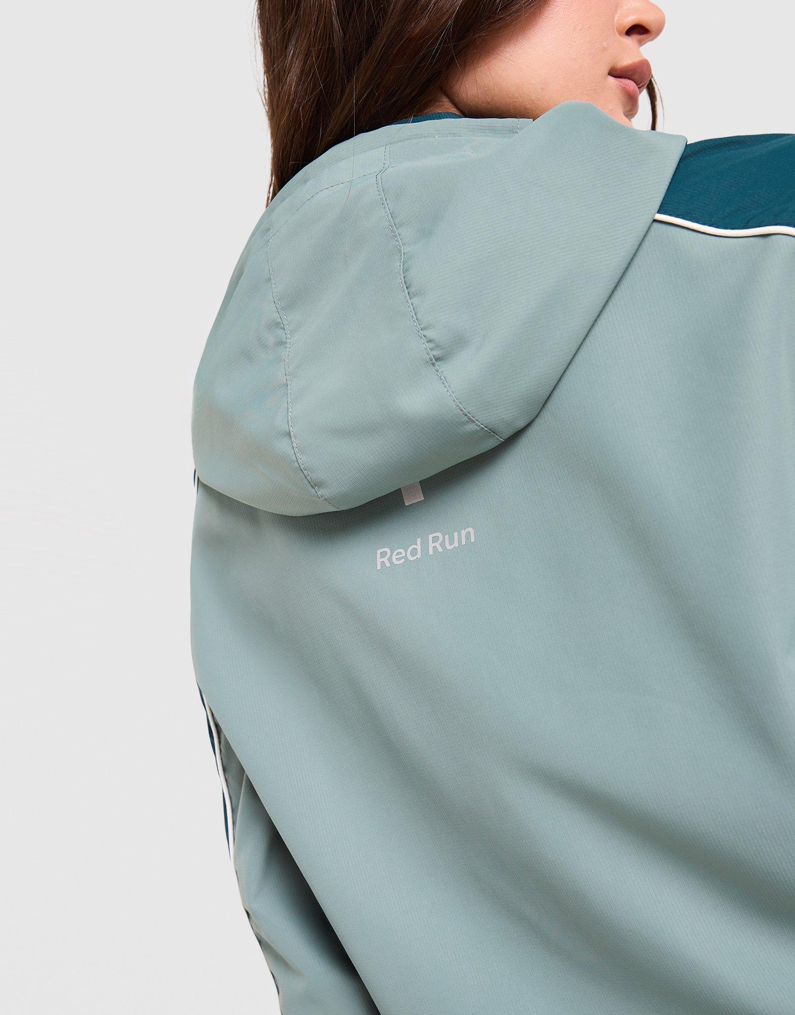 Red Run Activewear Skyline Cropped Windbreaker