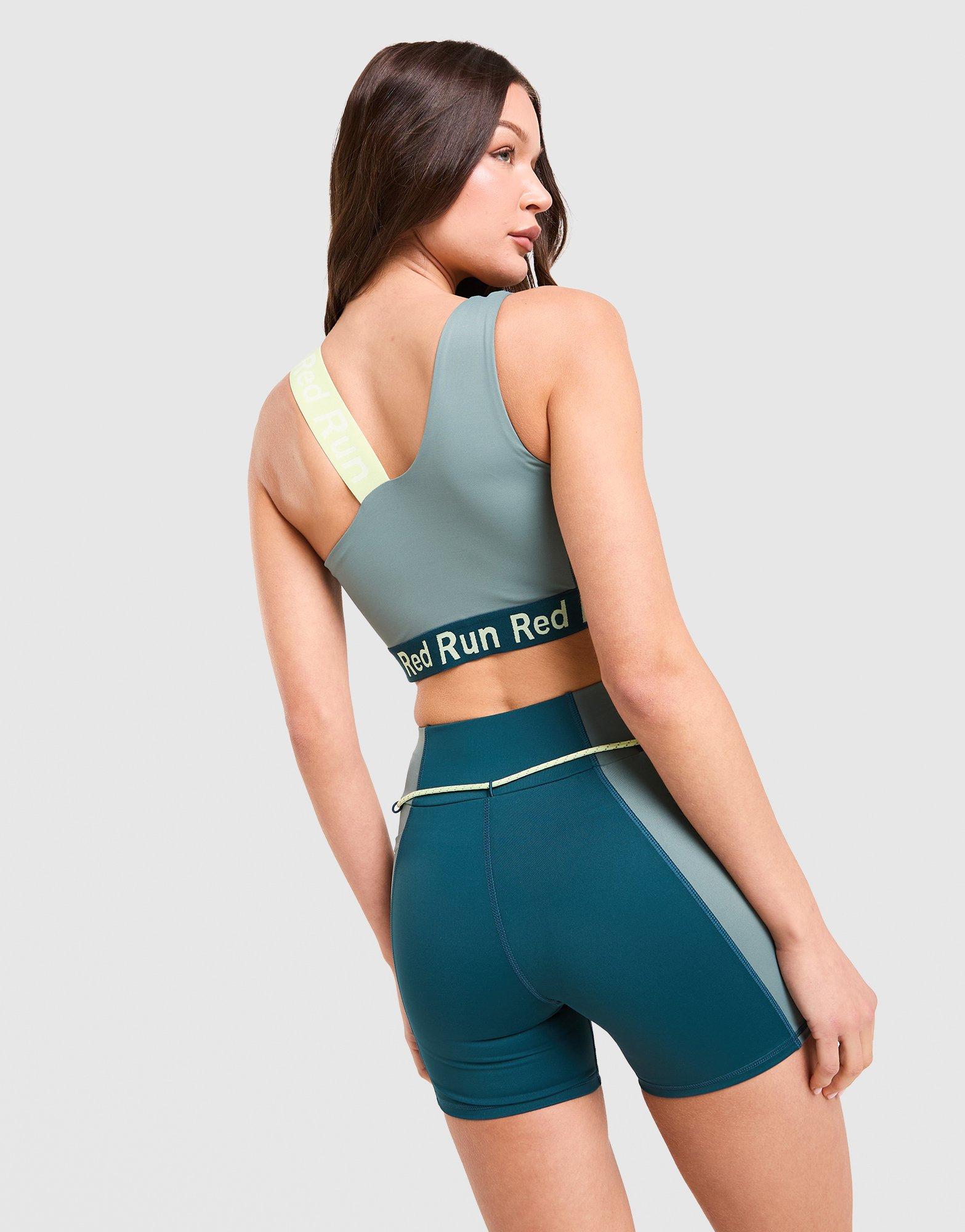 Red Run Activewear Skyline Colour Block Bra