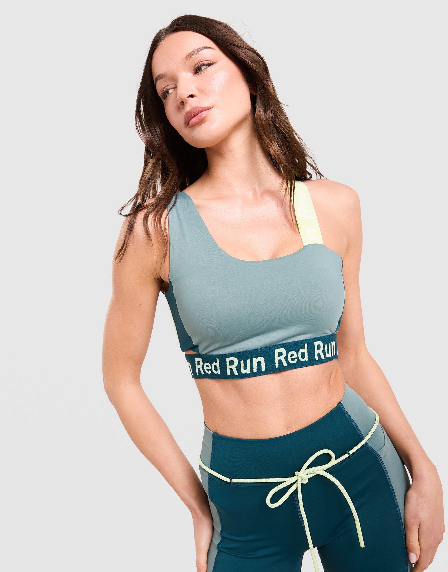 Red Run Activewear Skyline Colour Block Bra