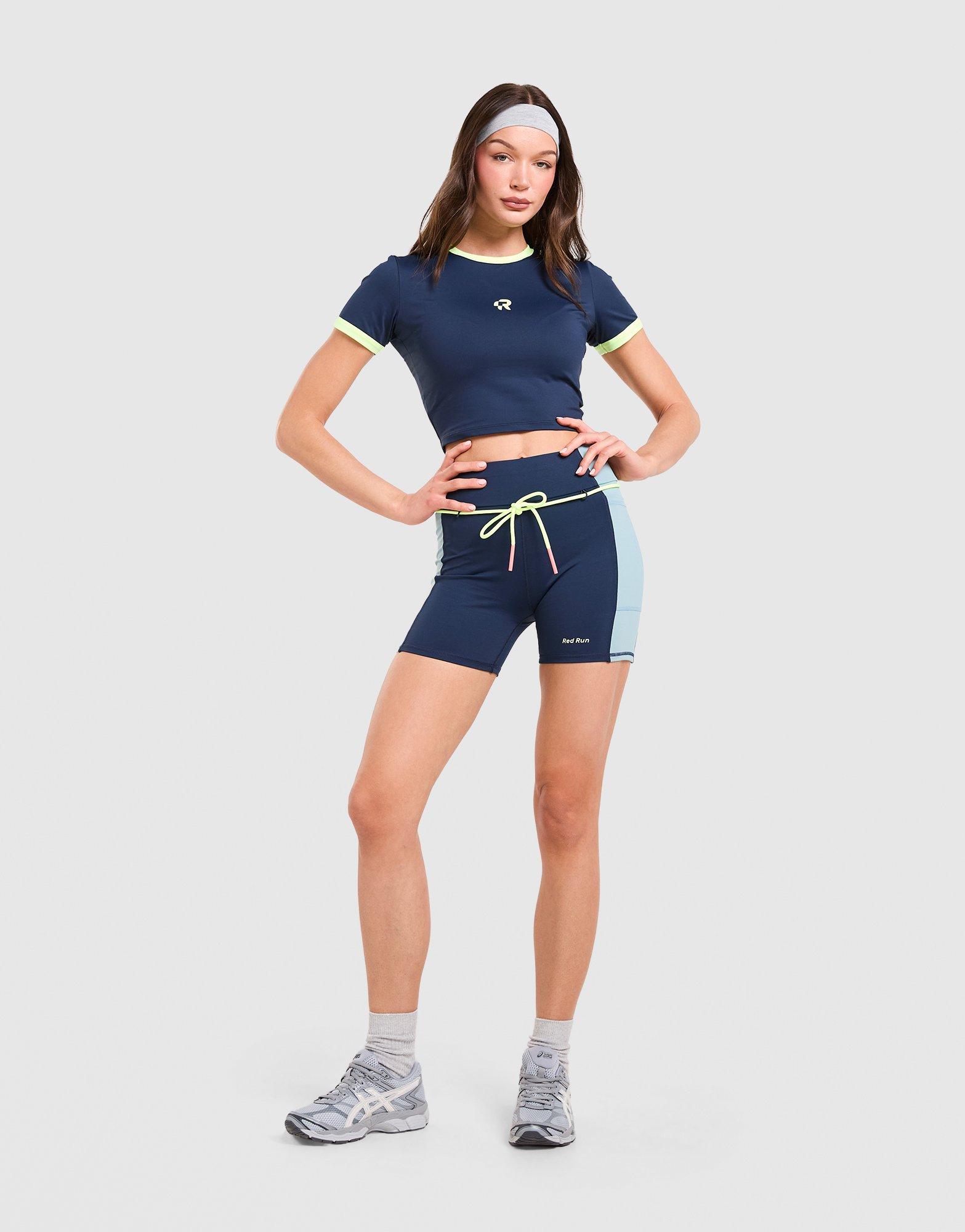Red Run Activewear Azure Cycling Short