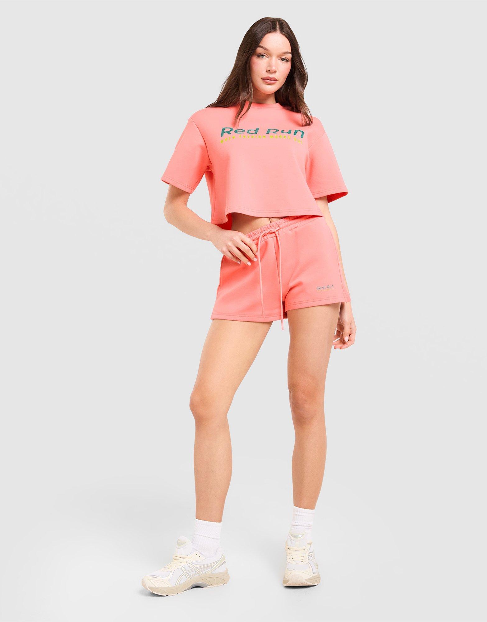 Red Run Activewear Azure Sweater Shorts
