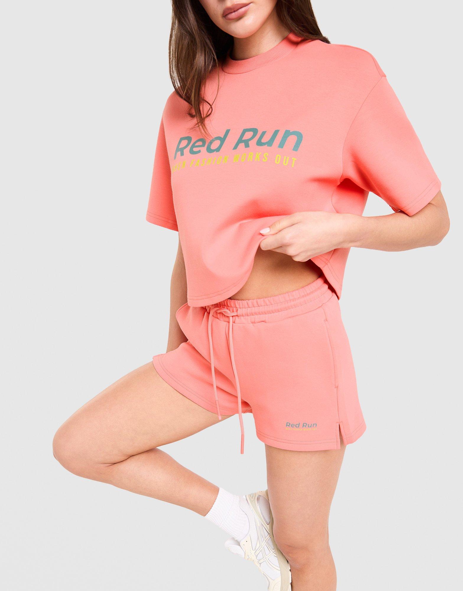 Red Run Activewear Azure Sweater Shorts