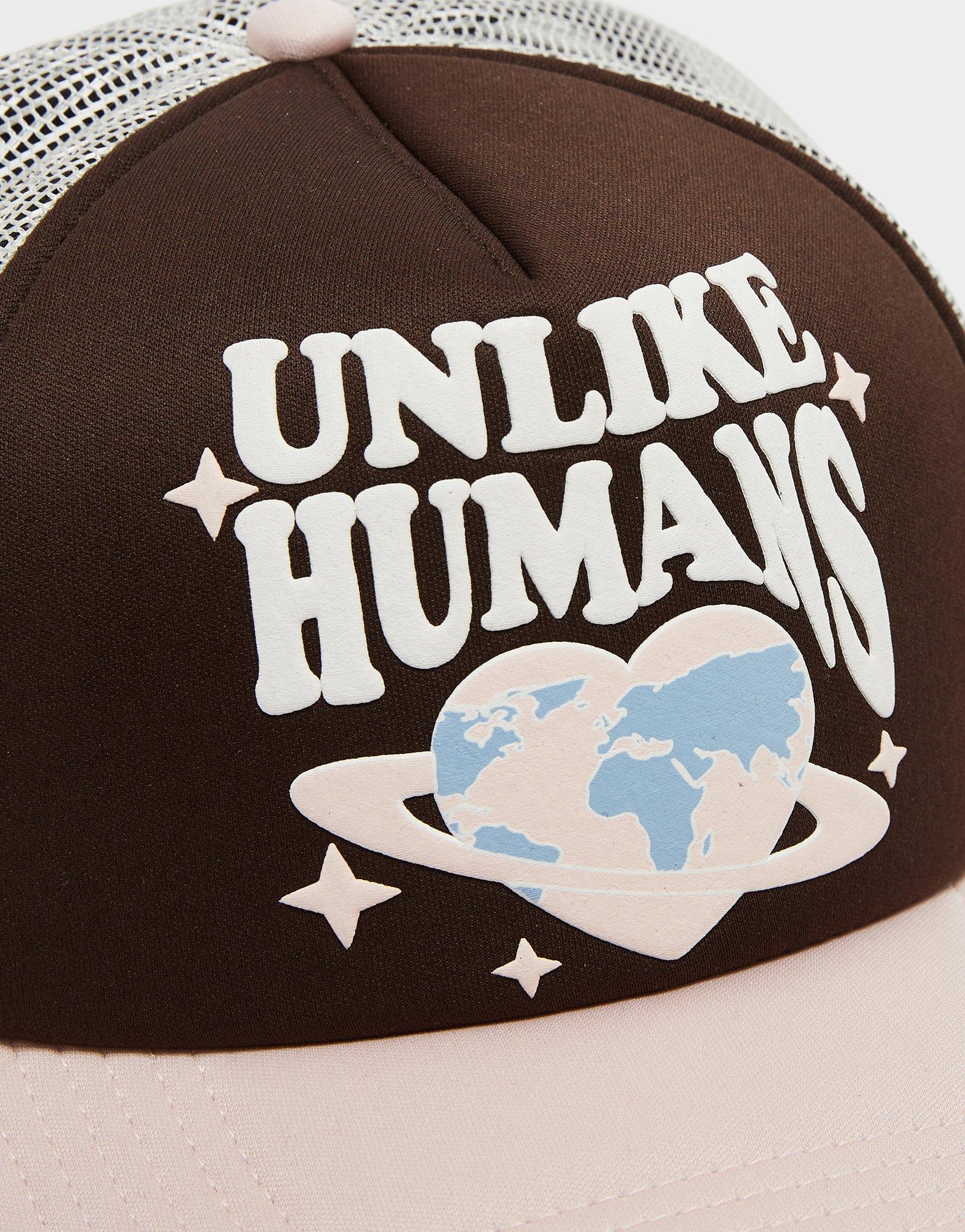Unlike Humans Heart Trucker Cap