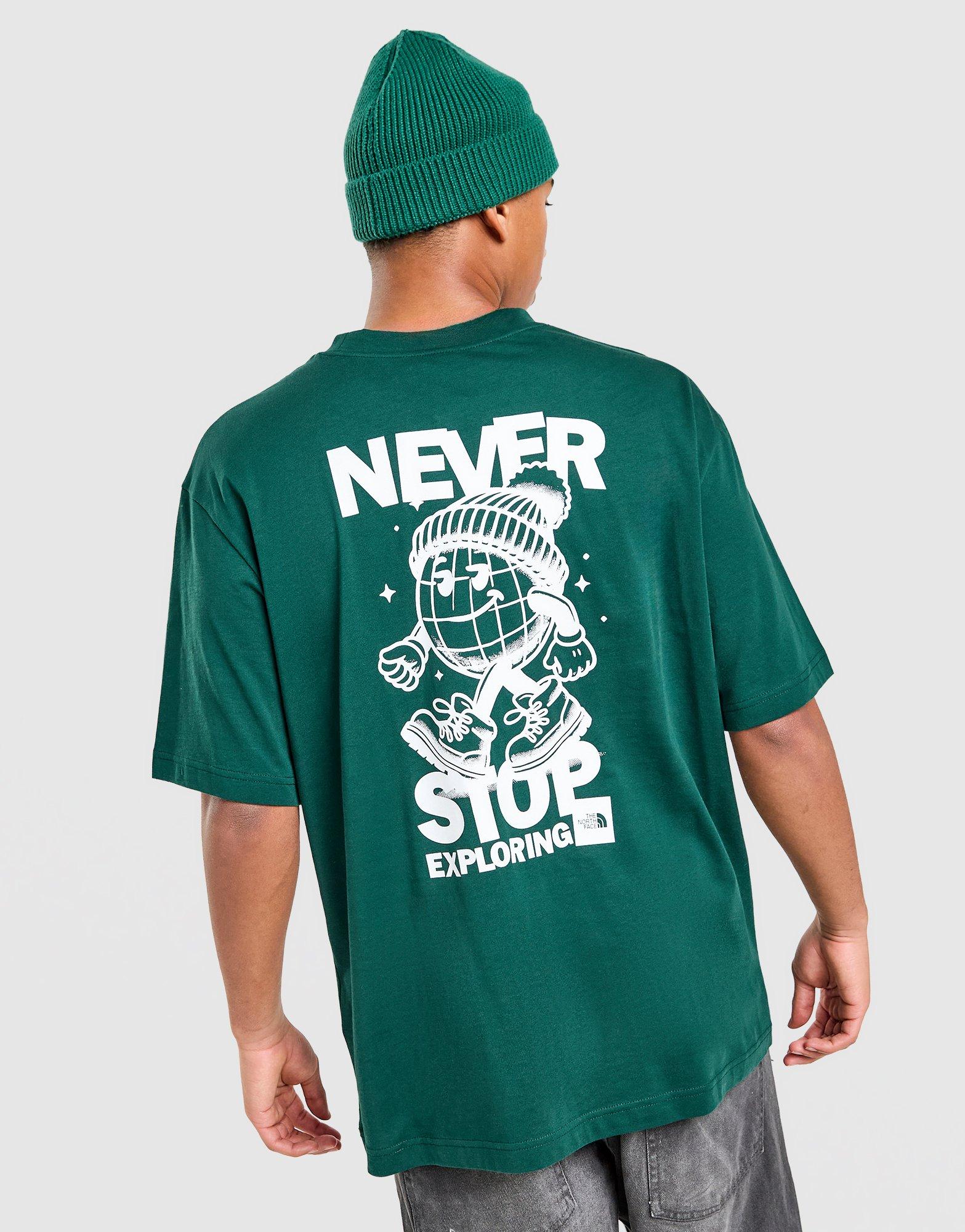 The North Face Globe Never Stop Exploring Oversized T-Shirt