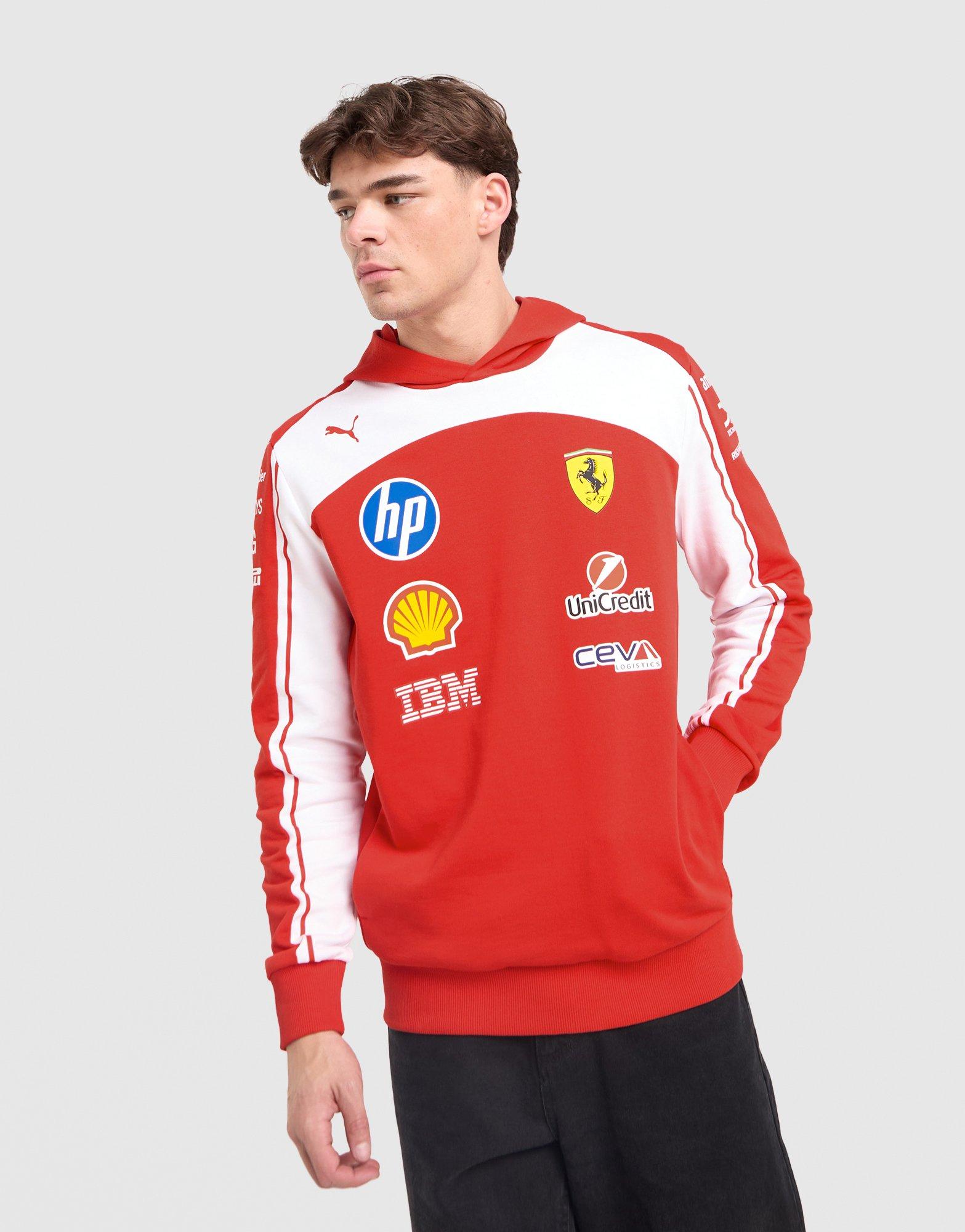 PUMA Felpa con Cappuccio Scuderia Ferrari
