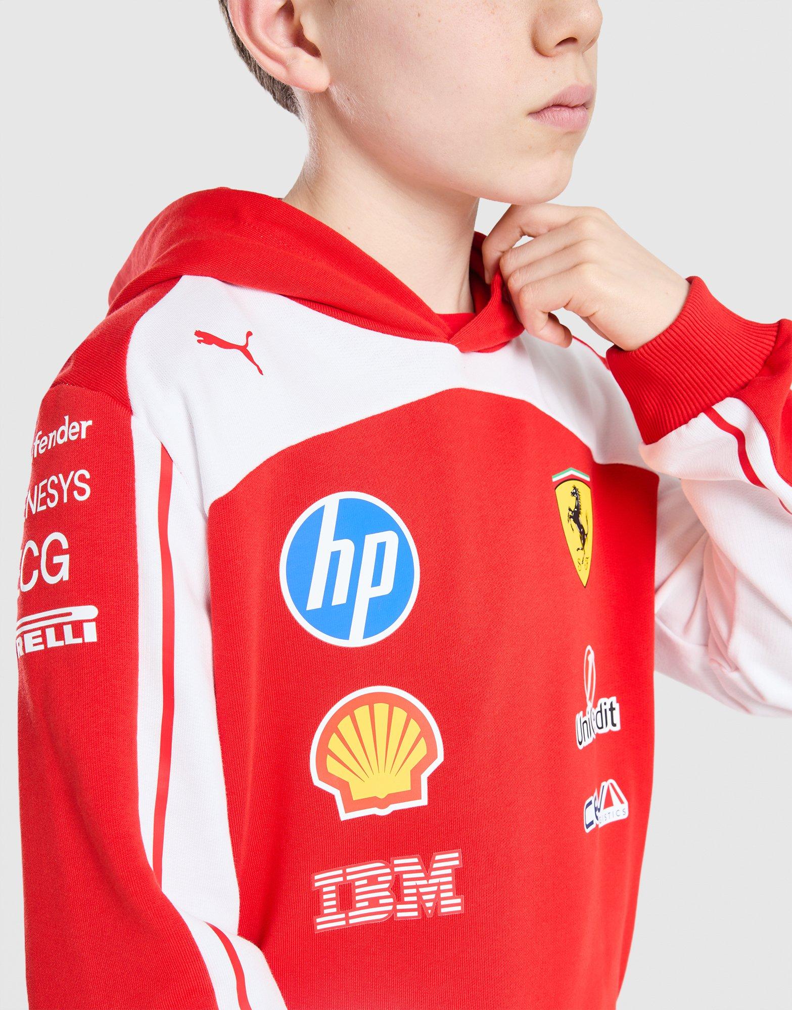 PUMA Scuderia Ferrari Hoodie Junior