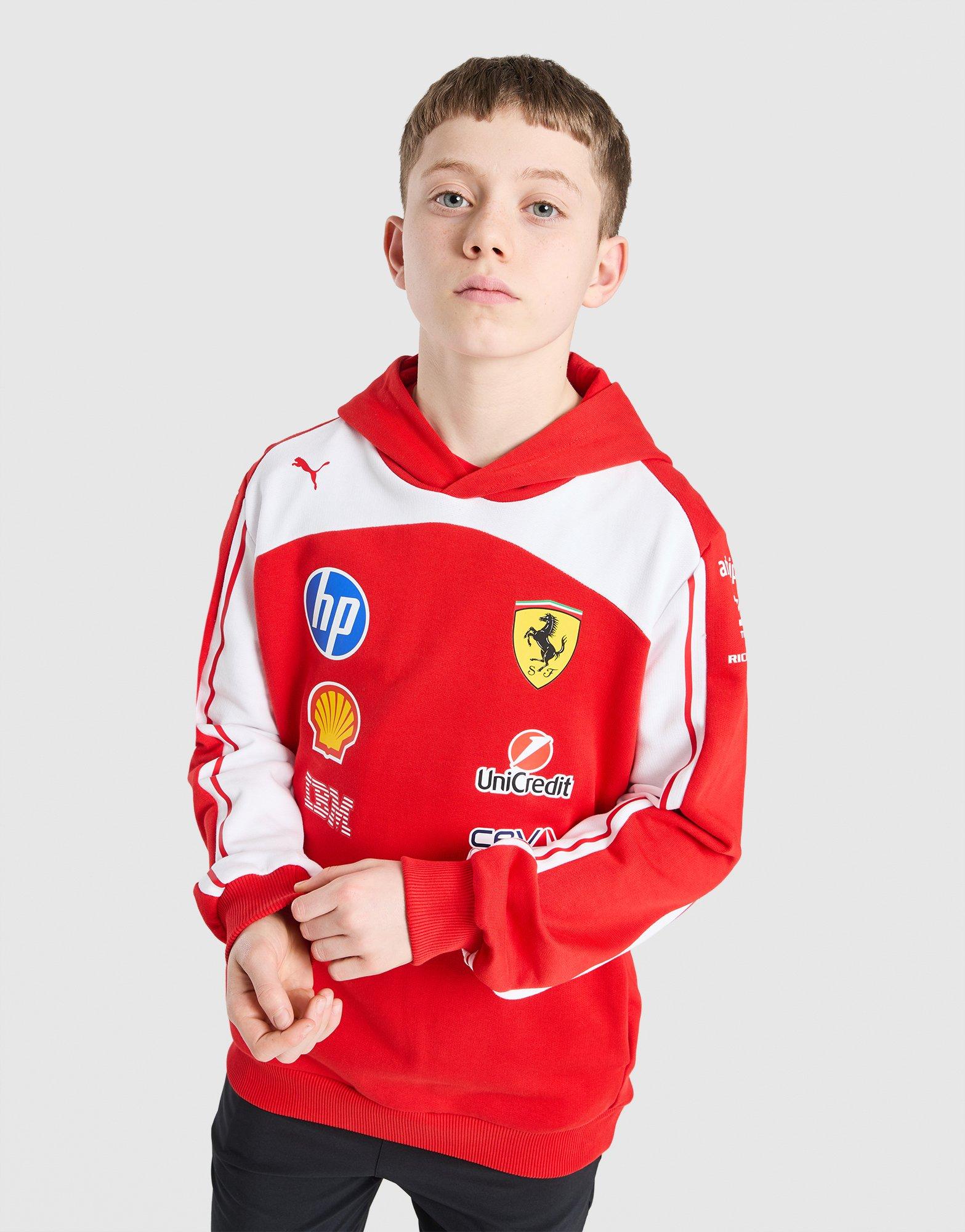 PUMA Scuderia Ferrari Hoodie Junior