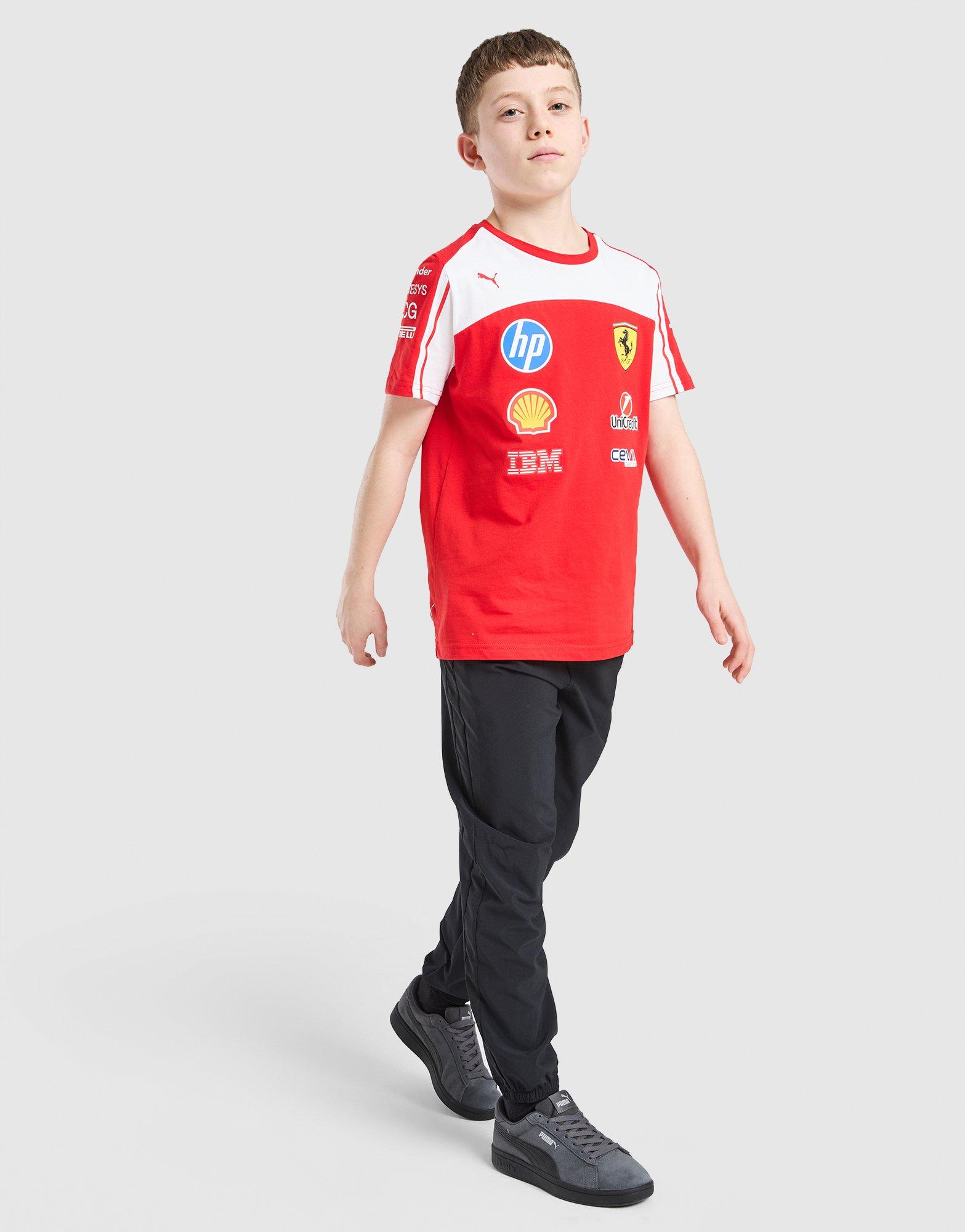 PUMA Scuderia Ferrari Polo Shirt Junior