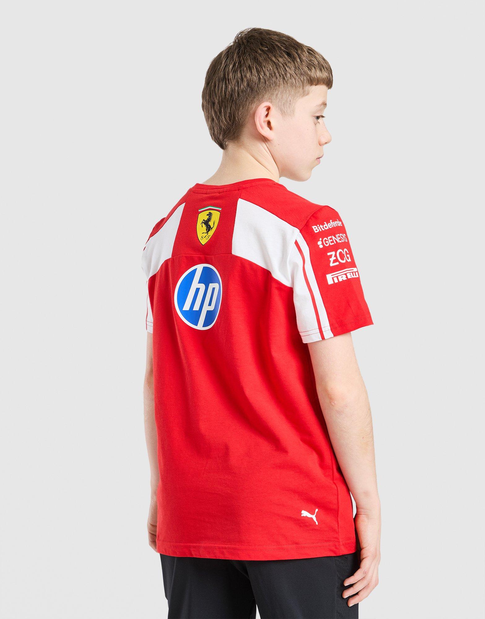 PUMA Scuderia Ferrari Polo Shirt Junior