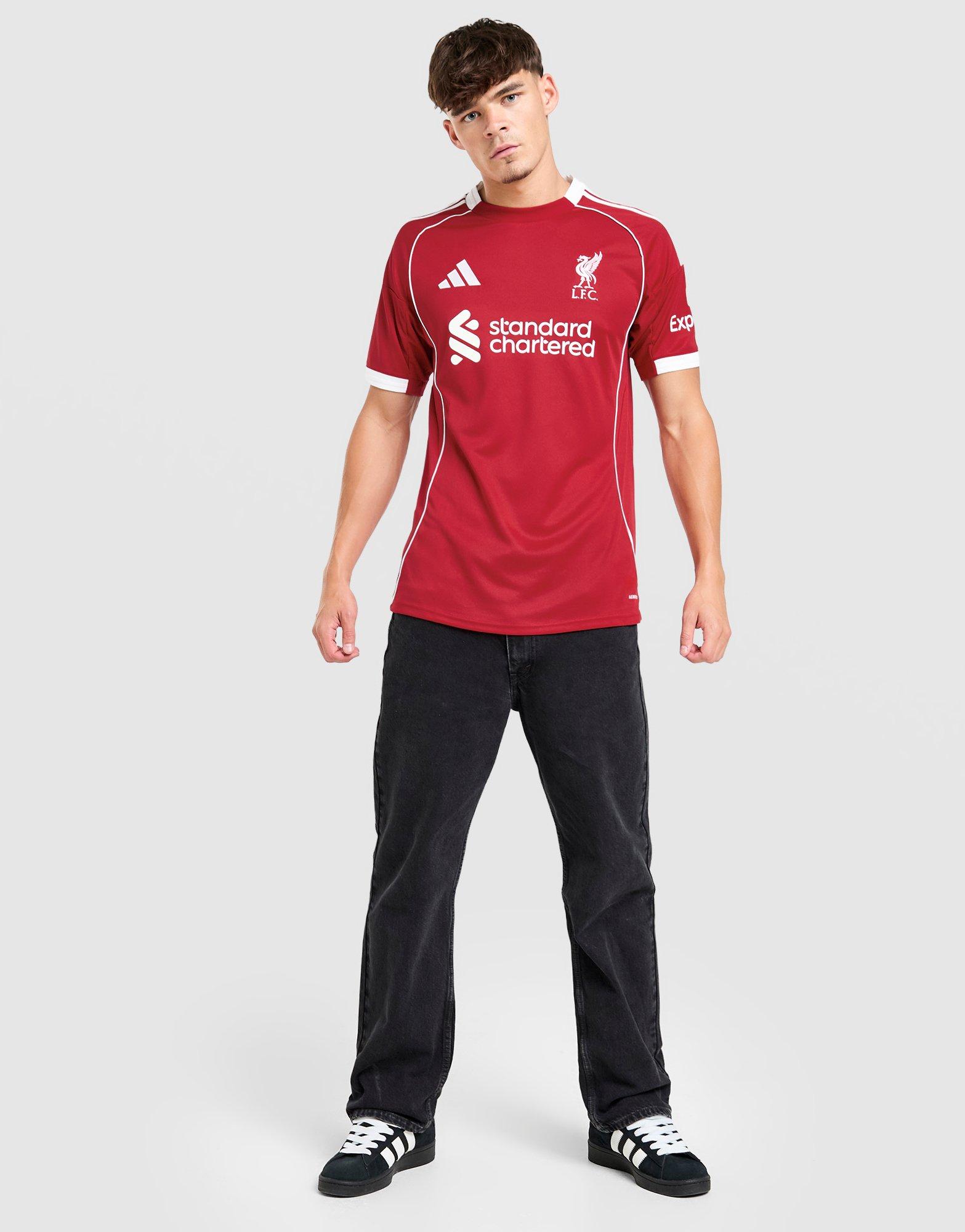 2526LFC WIRTZ 7 赤ジャージ L Red adidas Liverpool FC 2025/26 Wirtz #7 Home Shirt - JD