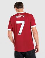adidas Liverpool FC 2025/26 Wirtz #7 Heim Shirt