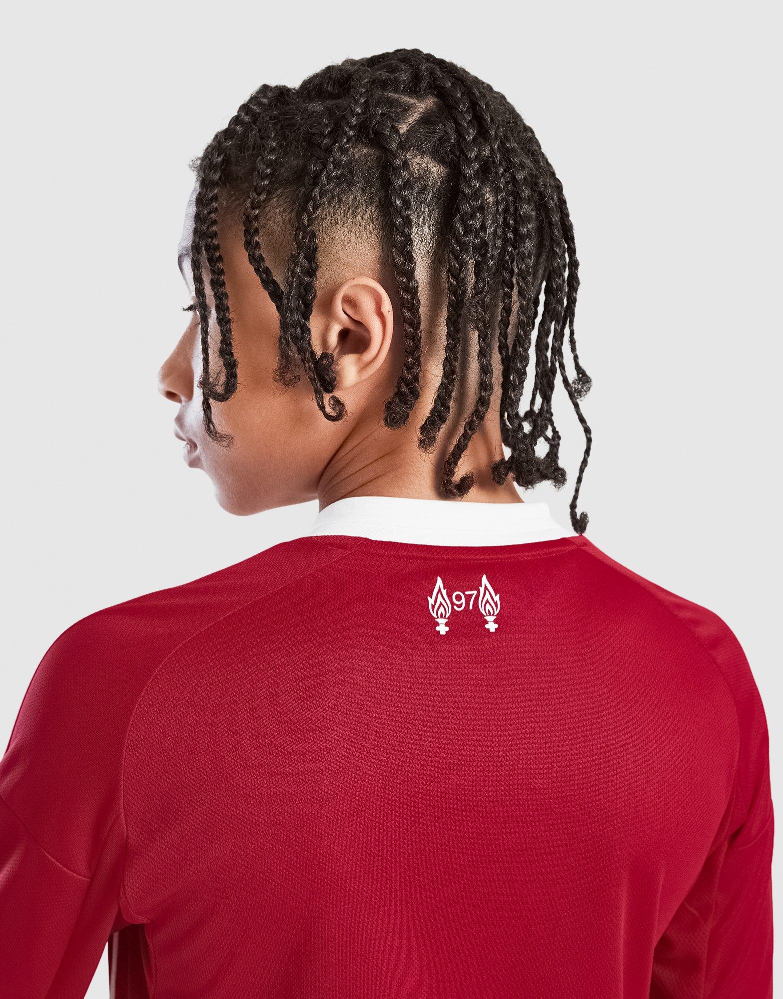 adidas Maillot domicile à manches longues Liverpool FC 25/26 Enfants