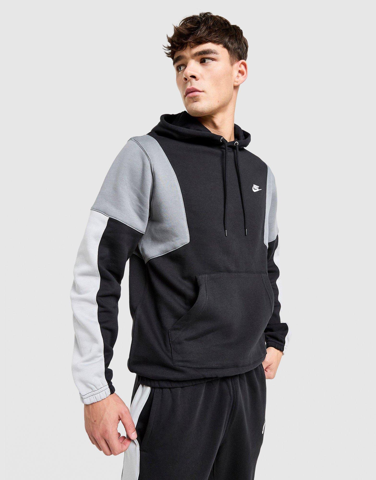 Nike Club Fleece Colour Block Hoodie