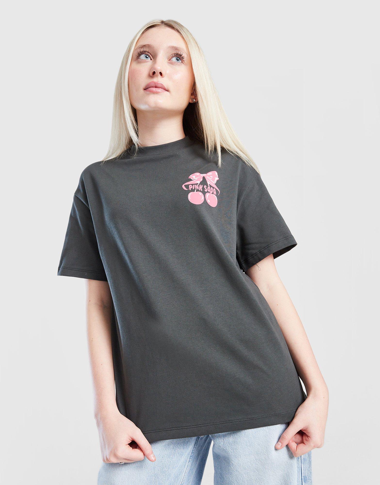 Pink Soda Sport Girls' Bow T-Shirt Junior
