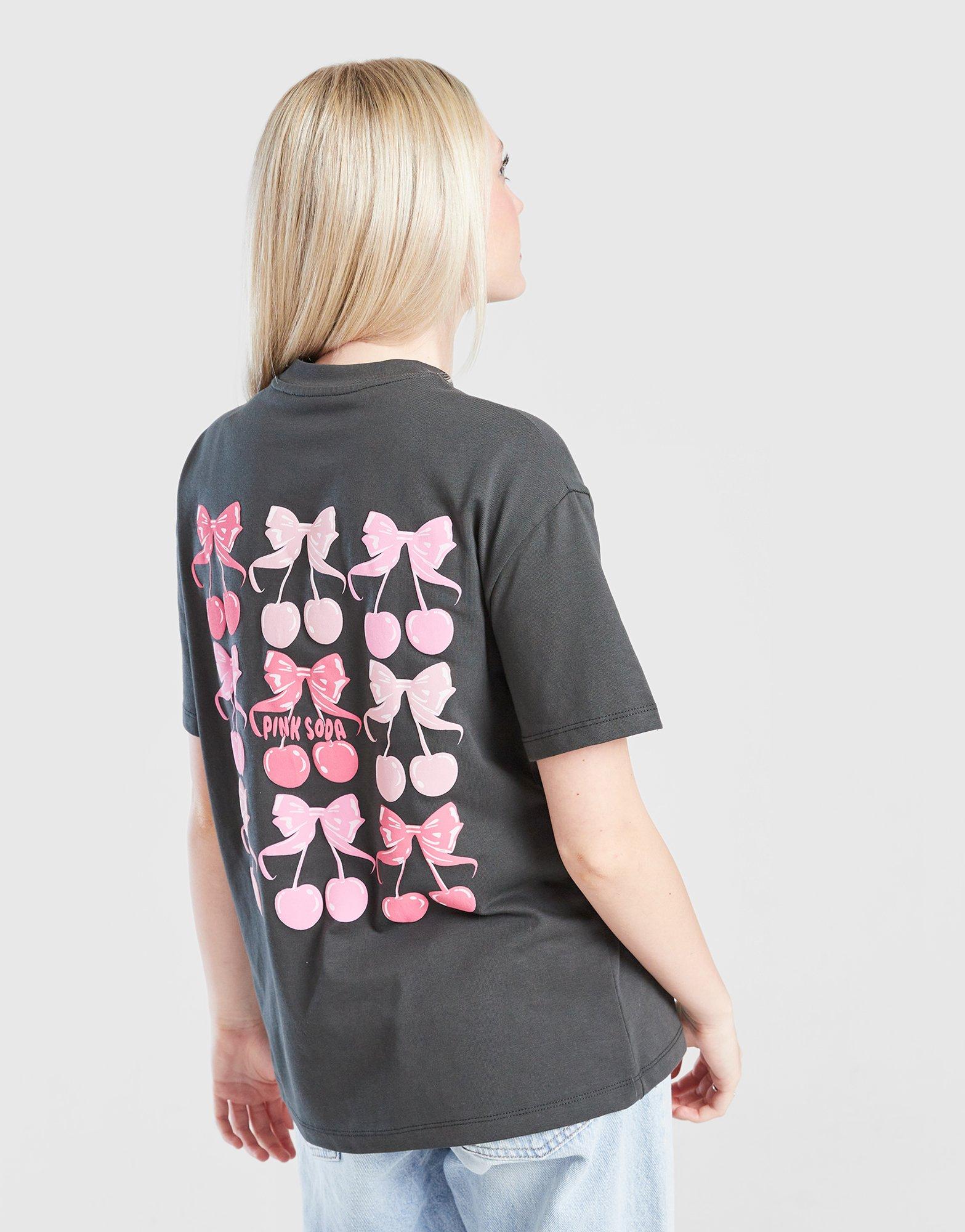 Pink Soda Sport Girls' Bow T-Shirt Junior