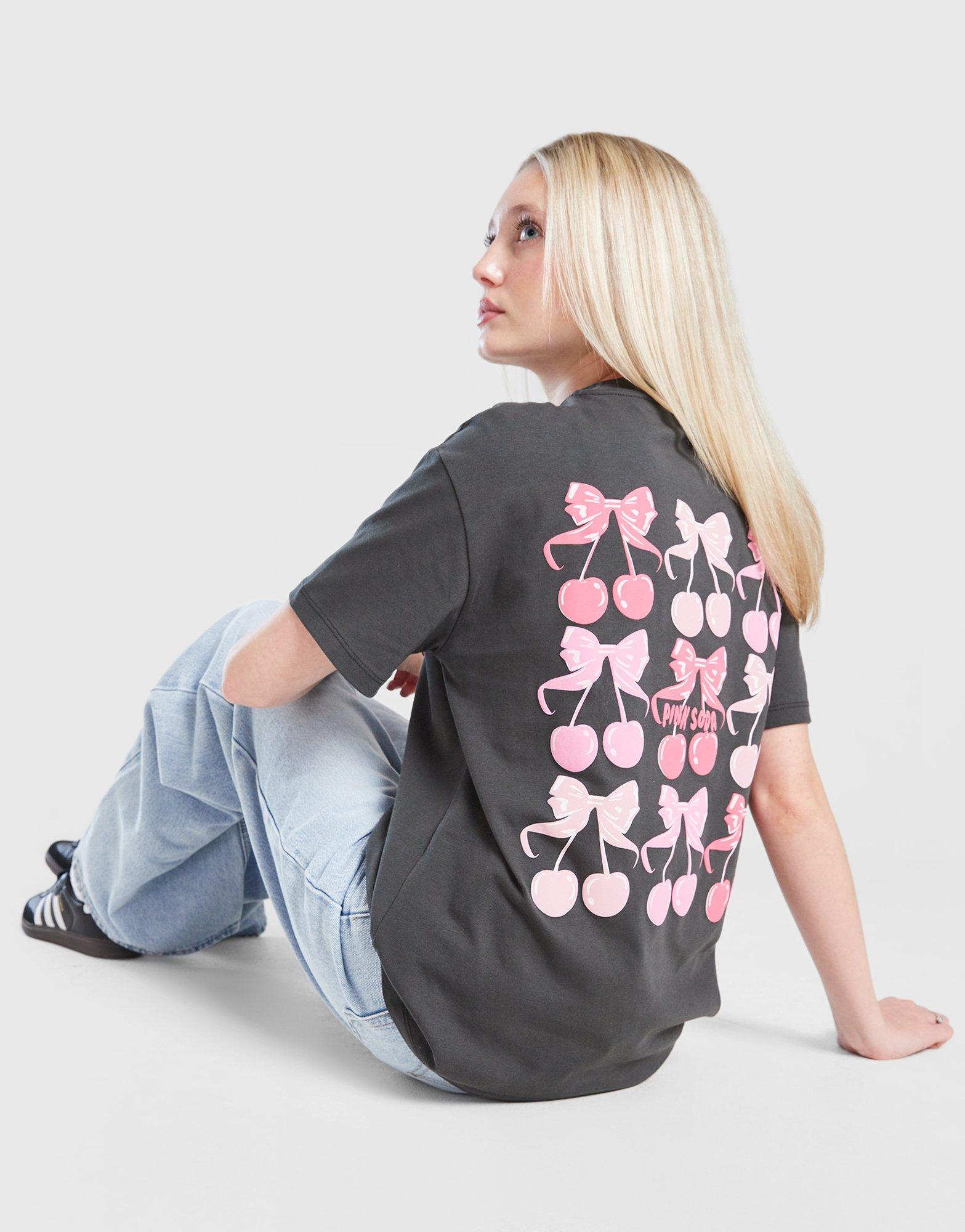 Pink Soda Sport Girls' Bow Maglia Junior