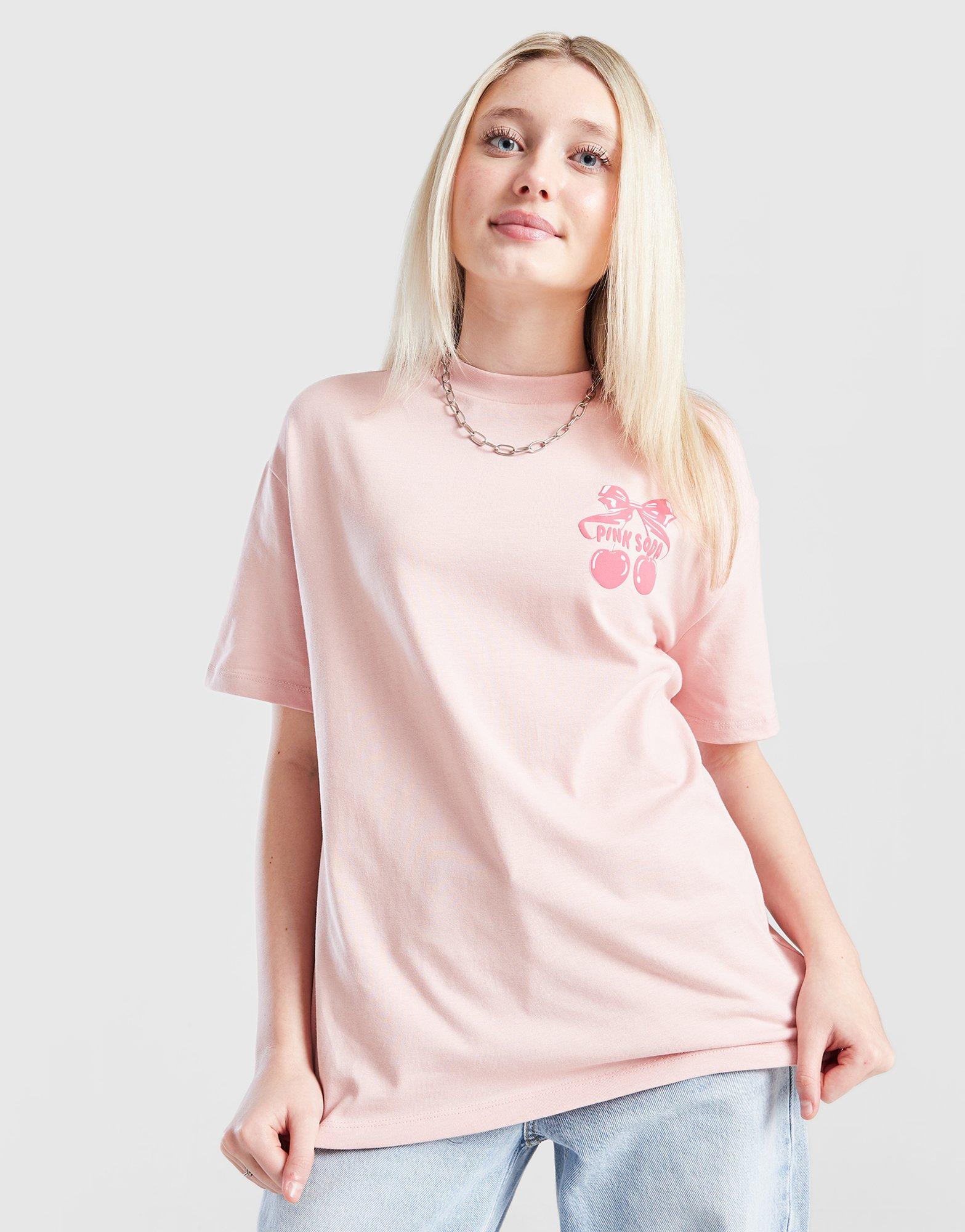Pink Soda Sport Girls' Bow T-Shirt Junior